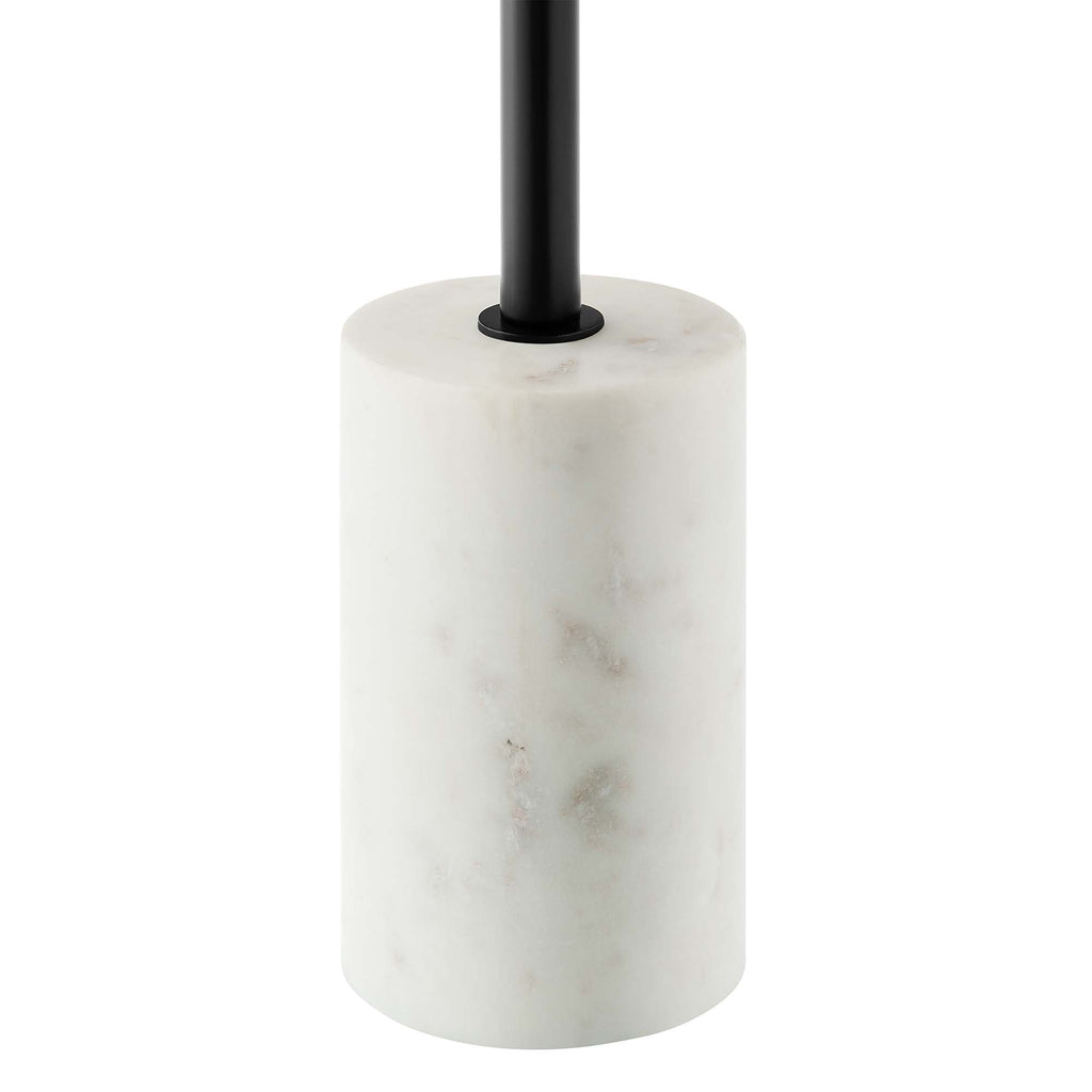 Amina Round Acacia Wood Side Table - White Light Oak
