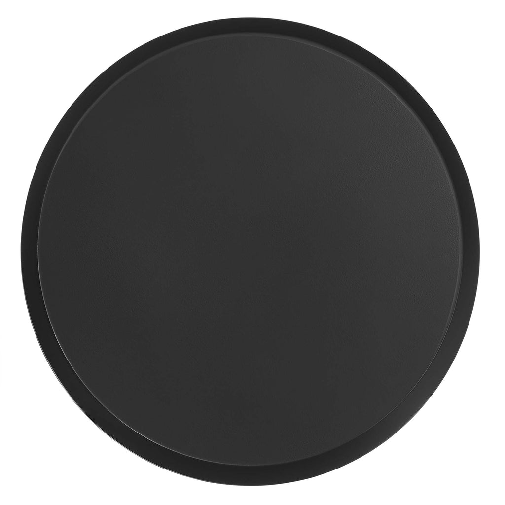 Maren Round Side Table - Black
