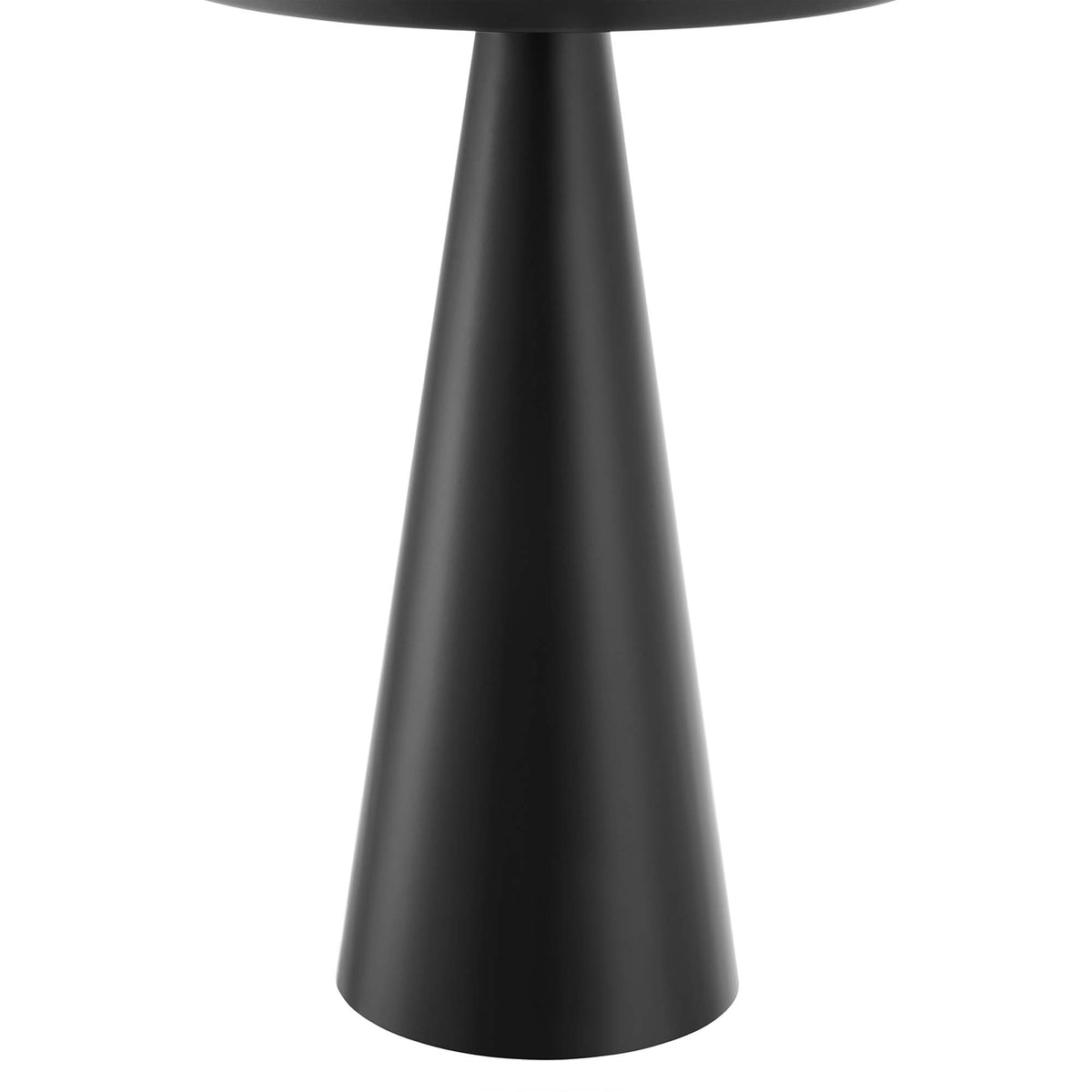 Maren Round Side Table - Black