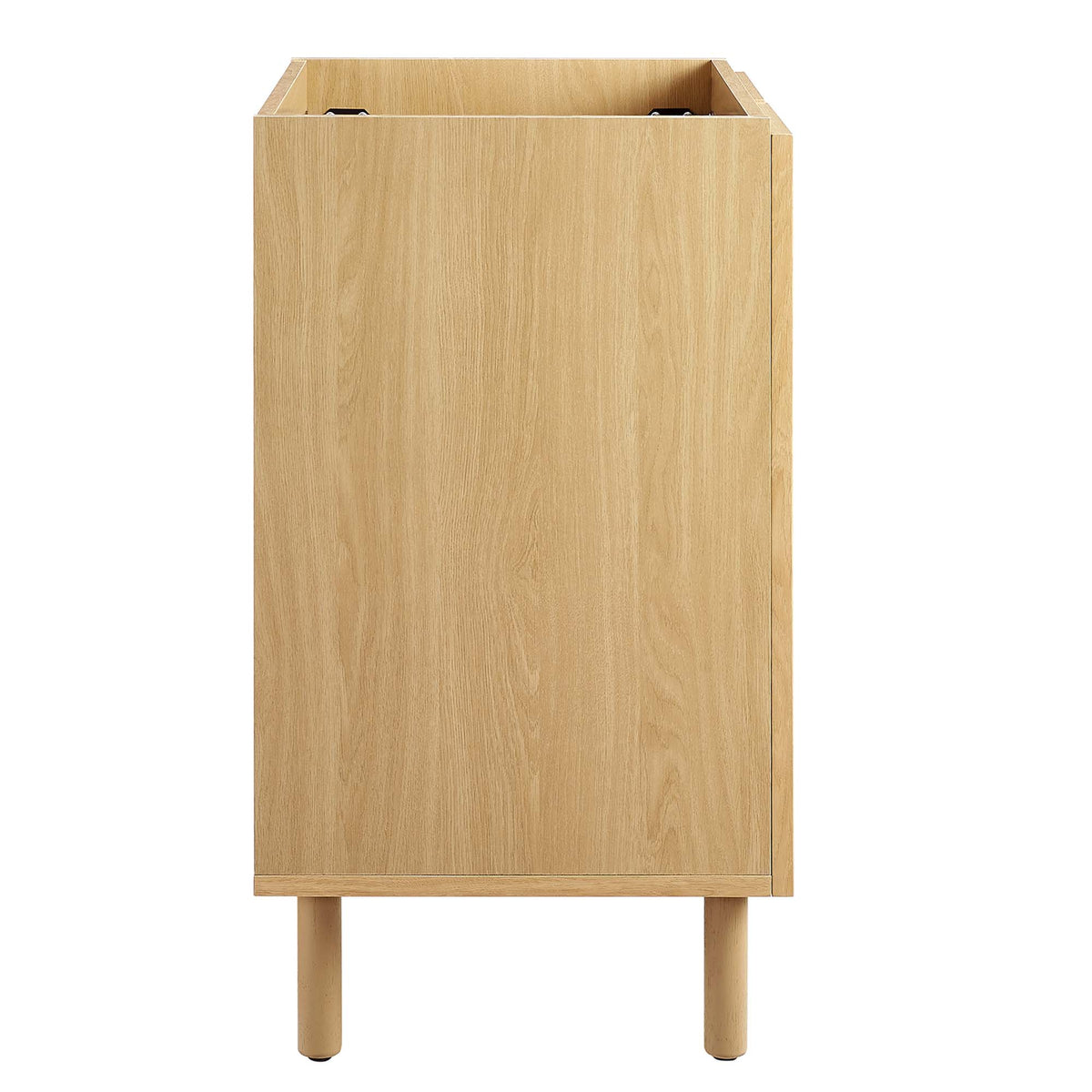 Calla 24" Perforated Metal Bathroom Vanity Cabinet (Sink Basin Not Included) - Oak