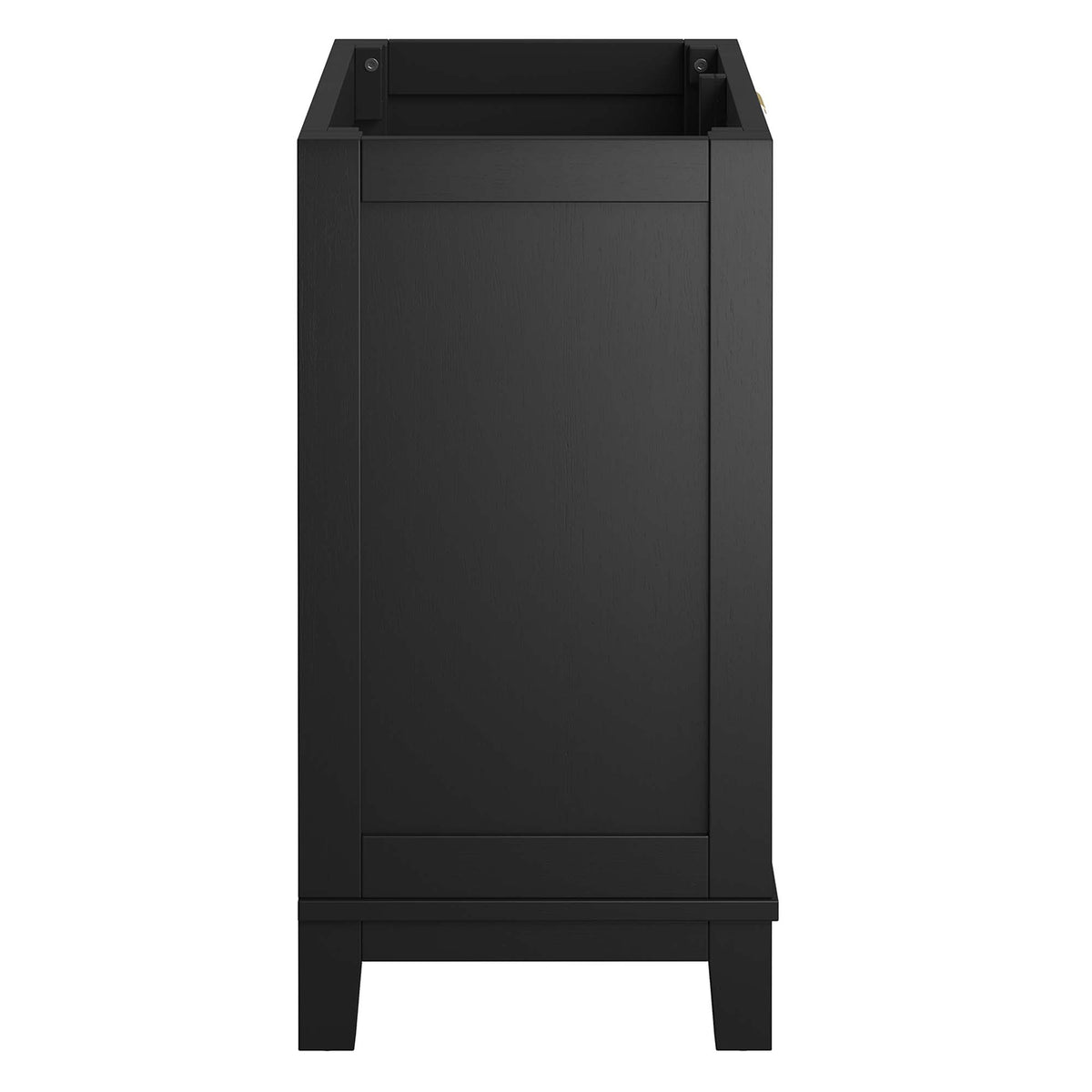 Dixie 36" Solid Wood Bathroom Vanity Cabinet (Sink Basin Not Included) - Black