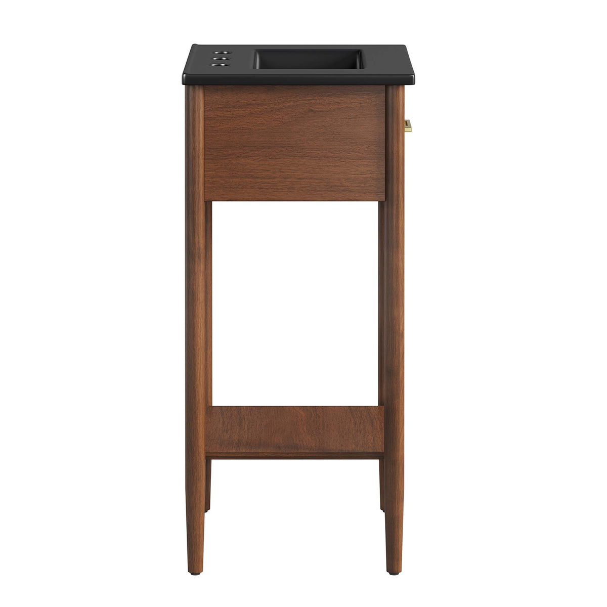 Zaire 18" Bathroom Vanity - Walnut Black