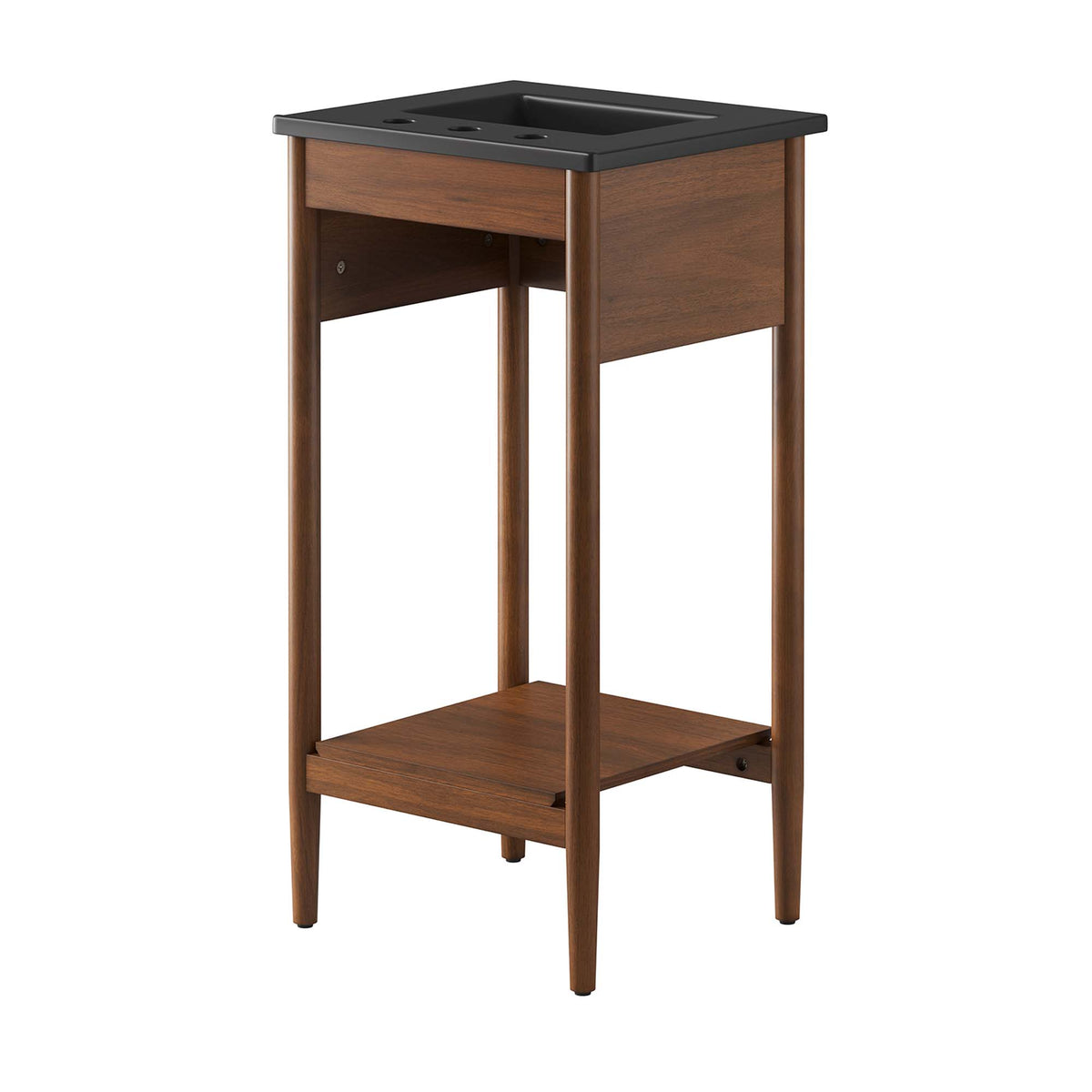 Zaire 18" Bathroom Vanity - Walnut Black