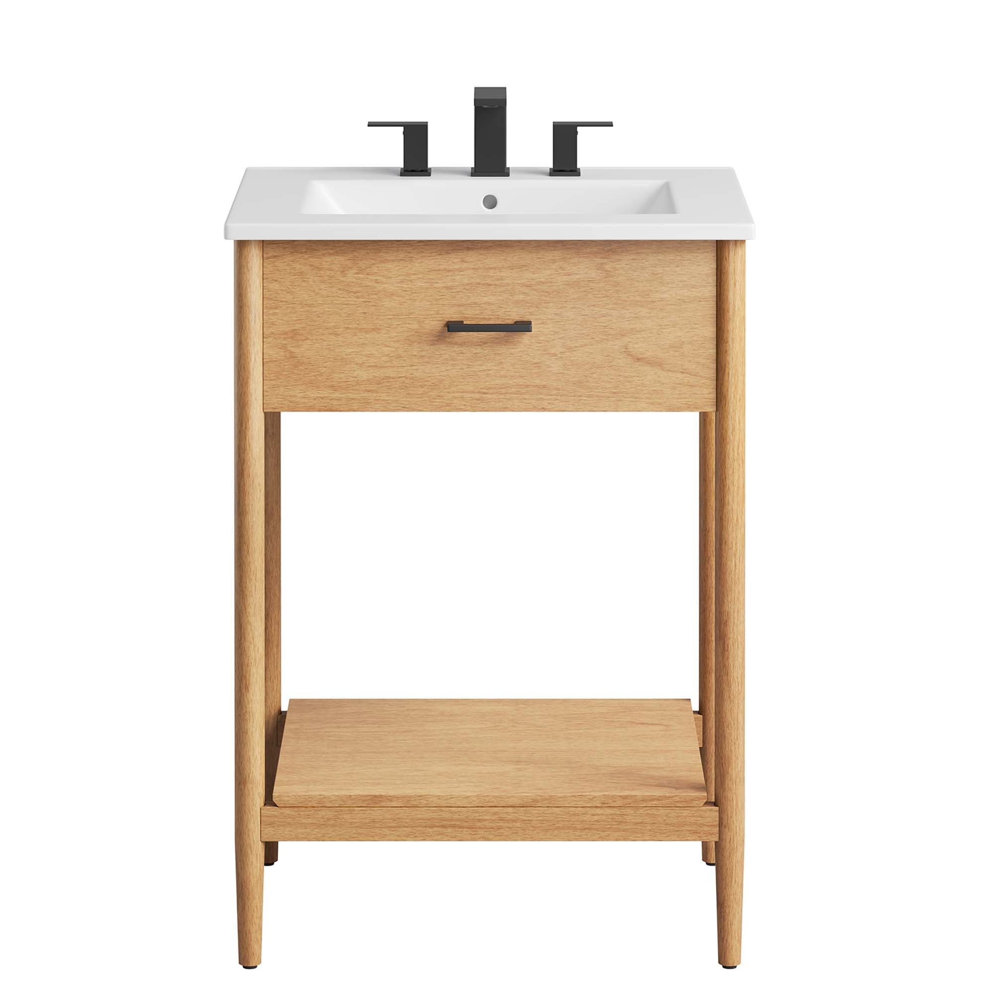 Zaire 24" Bathroom Vanity - Natural White