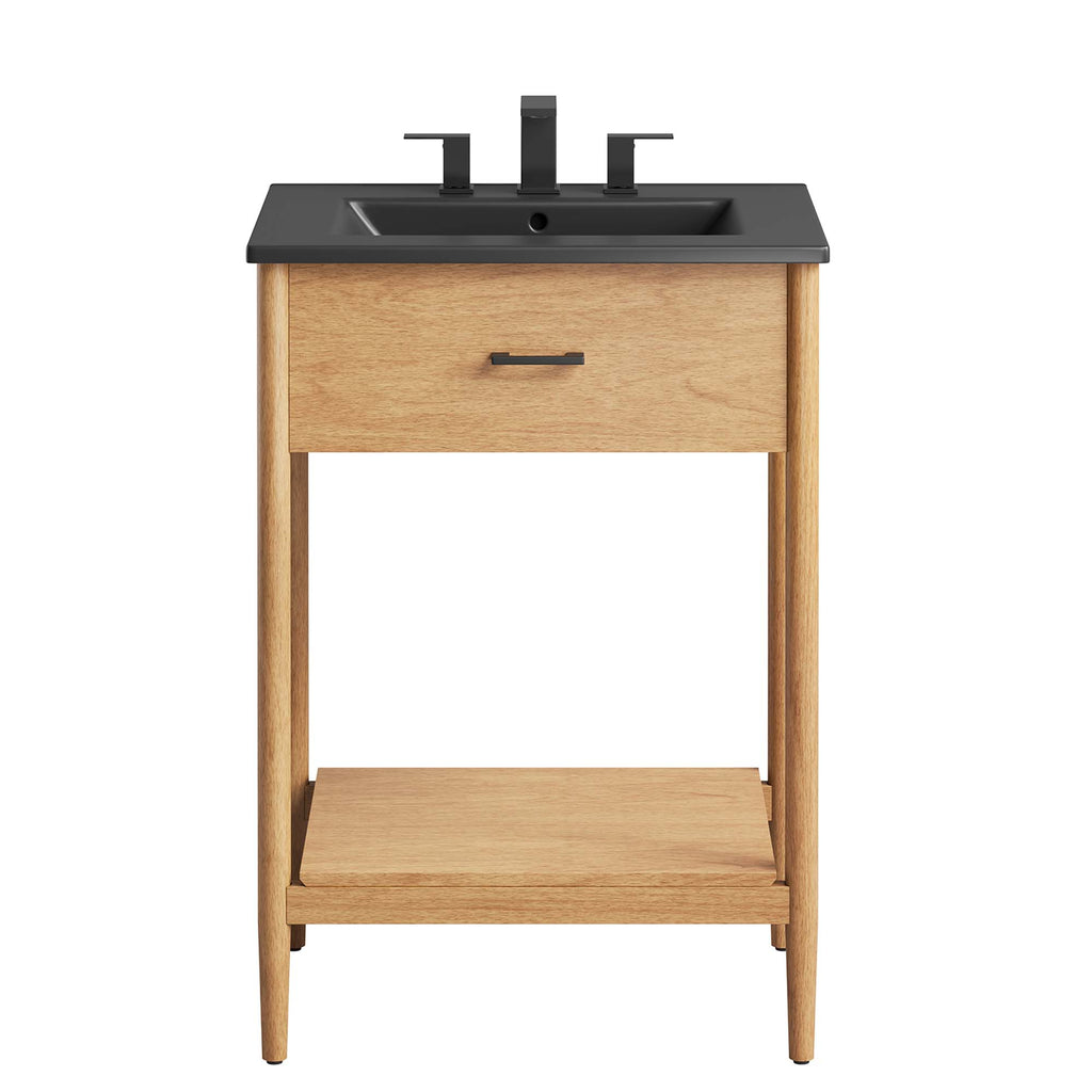 Zaire 24" Bathroom Vanity - Natural Black