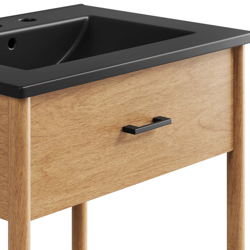 Zaire 24" Bathroom Vanity - Natural Black