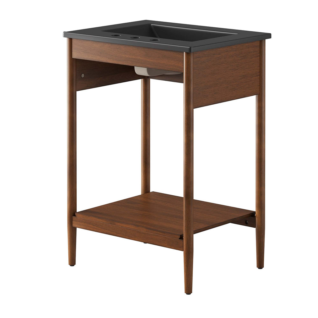 Zaire 24" Bathroom Vanity - Walnut Black