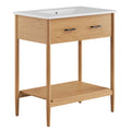 Zaire 30" Bathroom Vanity - Natural White