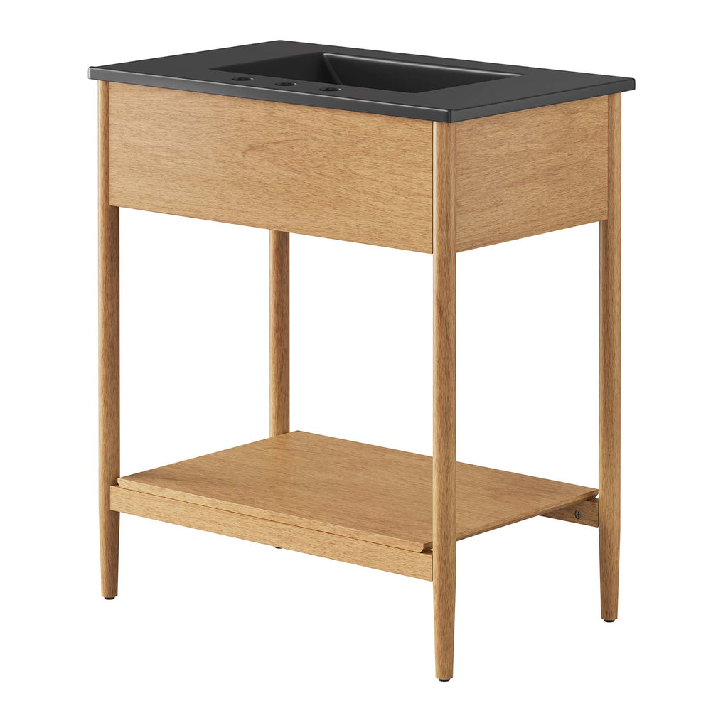Zaire 30" Bathroom Vanity - Natural Black
