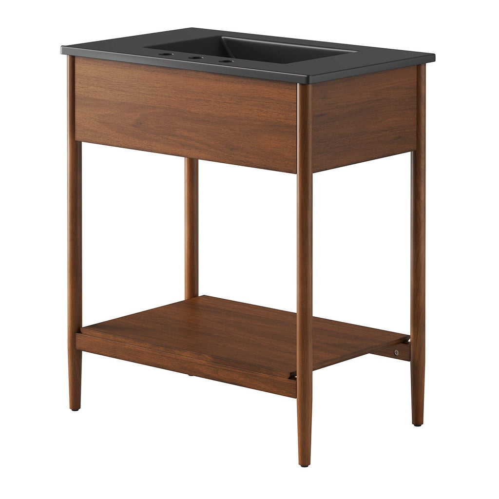 Zaire 30" Bathroom Vanity - Walnut Black