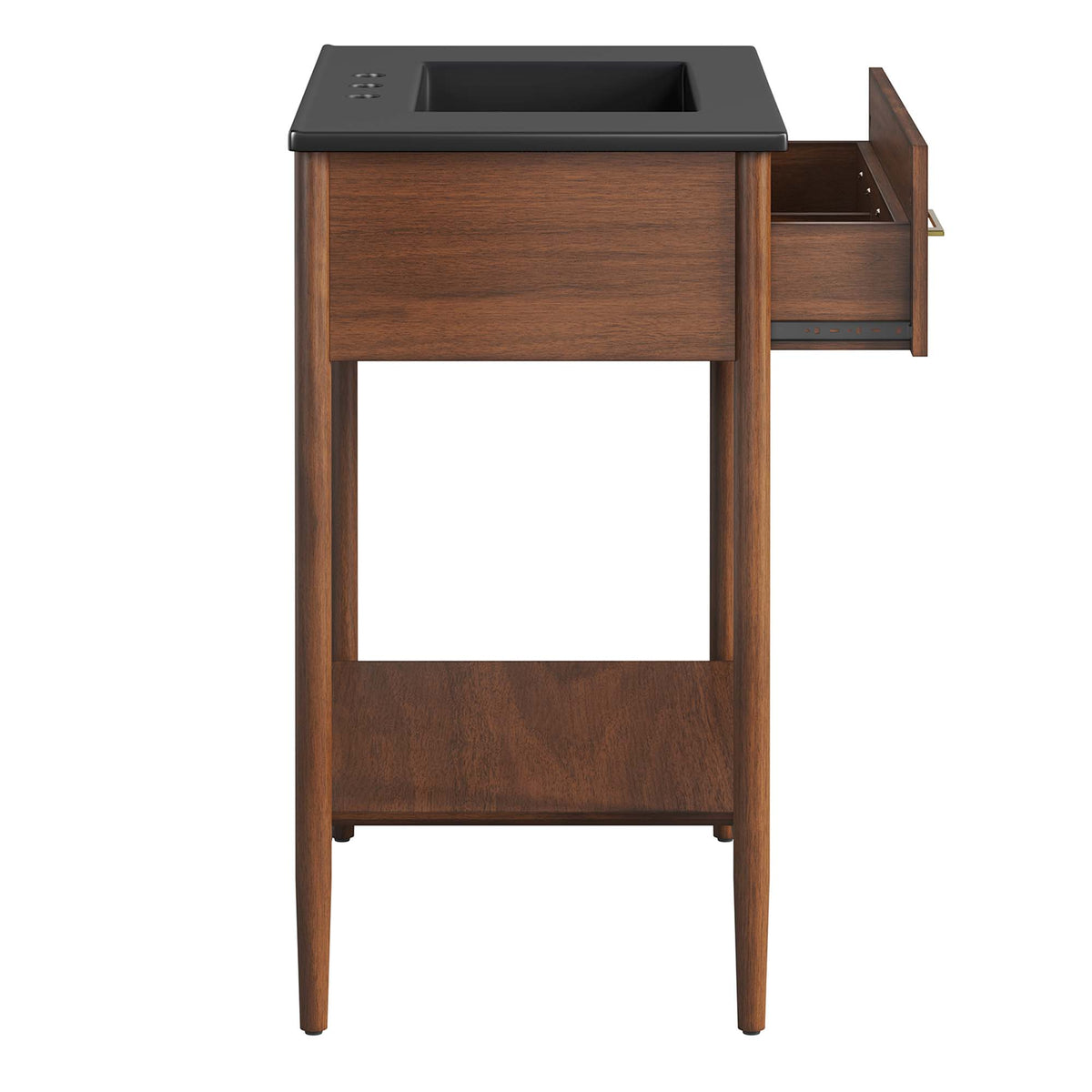 Zaire 30" Bathroom Vanity - Walnut Black
