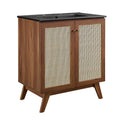 Soma 30" Bathroom Vanity - Walnut Black