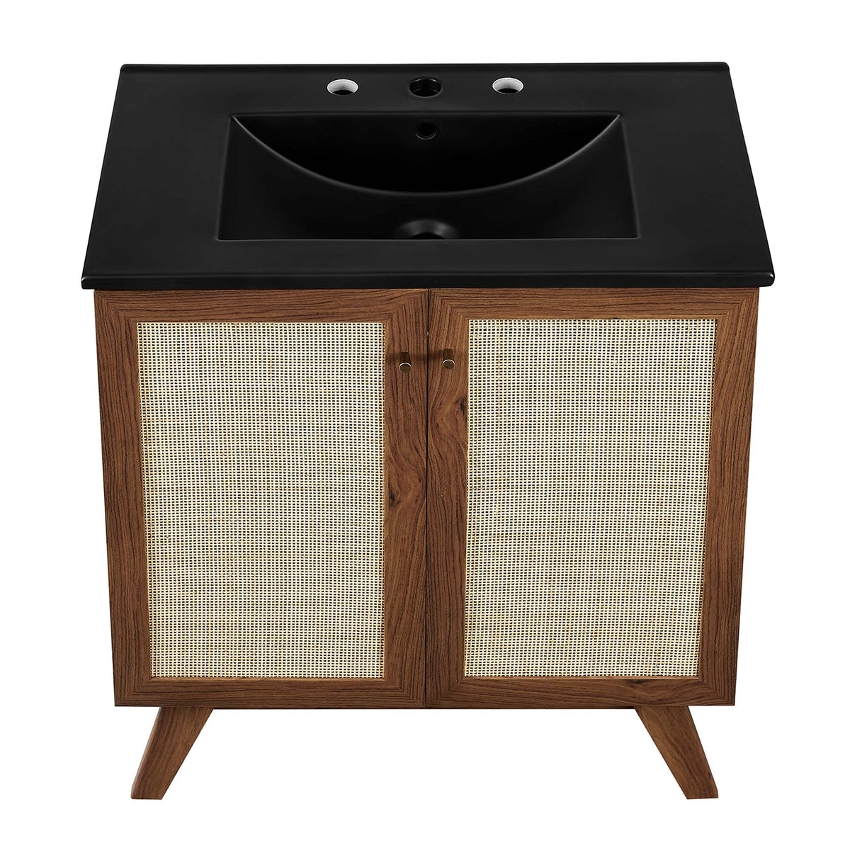 Soma 30" Bathroom Vanity - Walnut Black