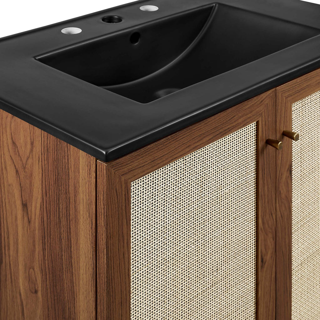 Soma 30" Bathroom Vanity - Walnut Black