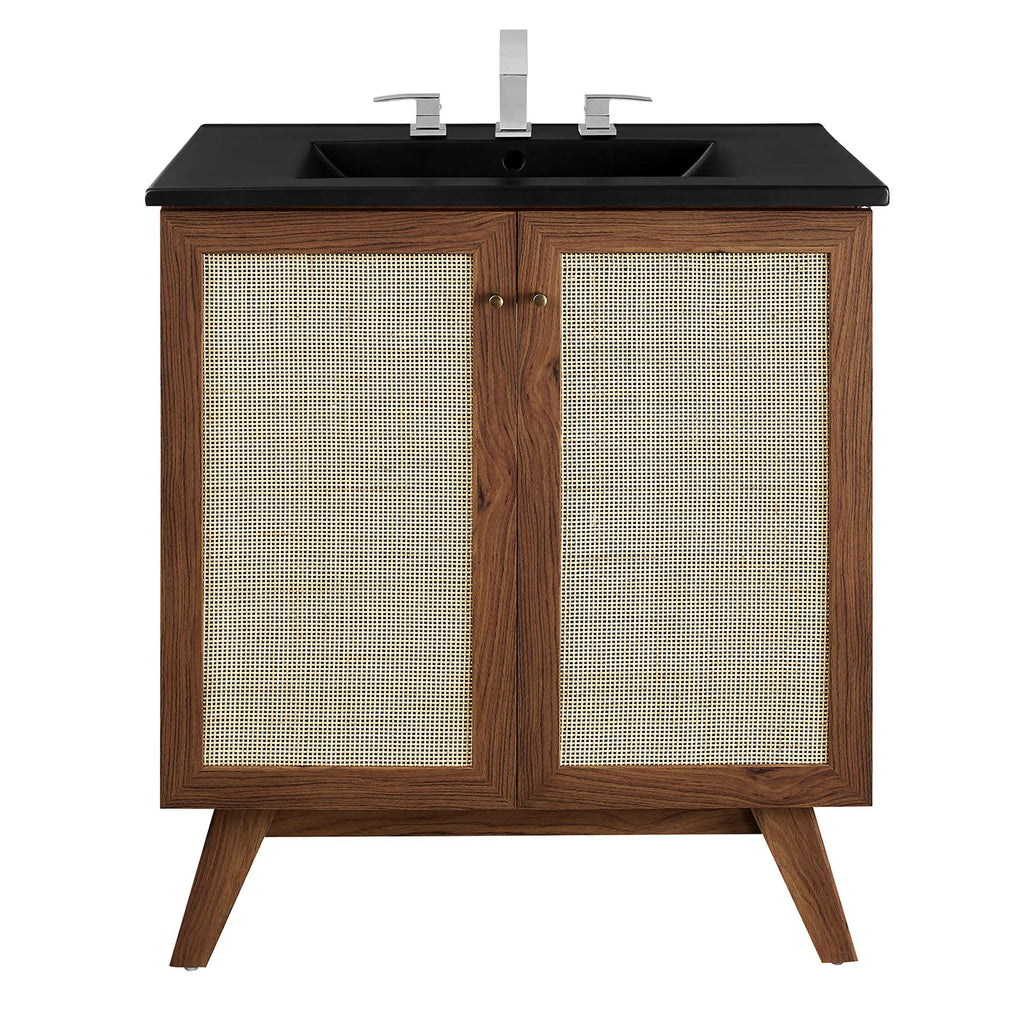Soma 30" Bathroom Vanity - Walnut Black