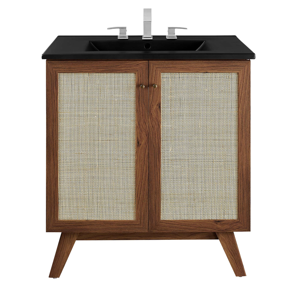 Soma 30" Bathroom Vanity - Walnut Black