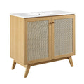 Soma 36" Bathroom Vanity - Oak White