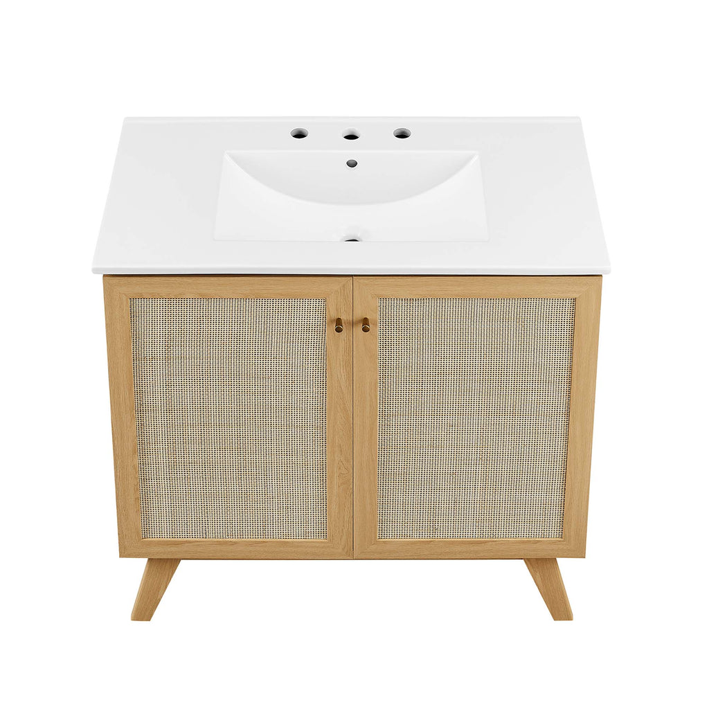 Soma 36" Bathroom Vanity - Oak White