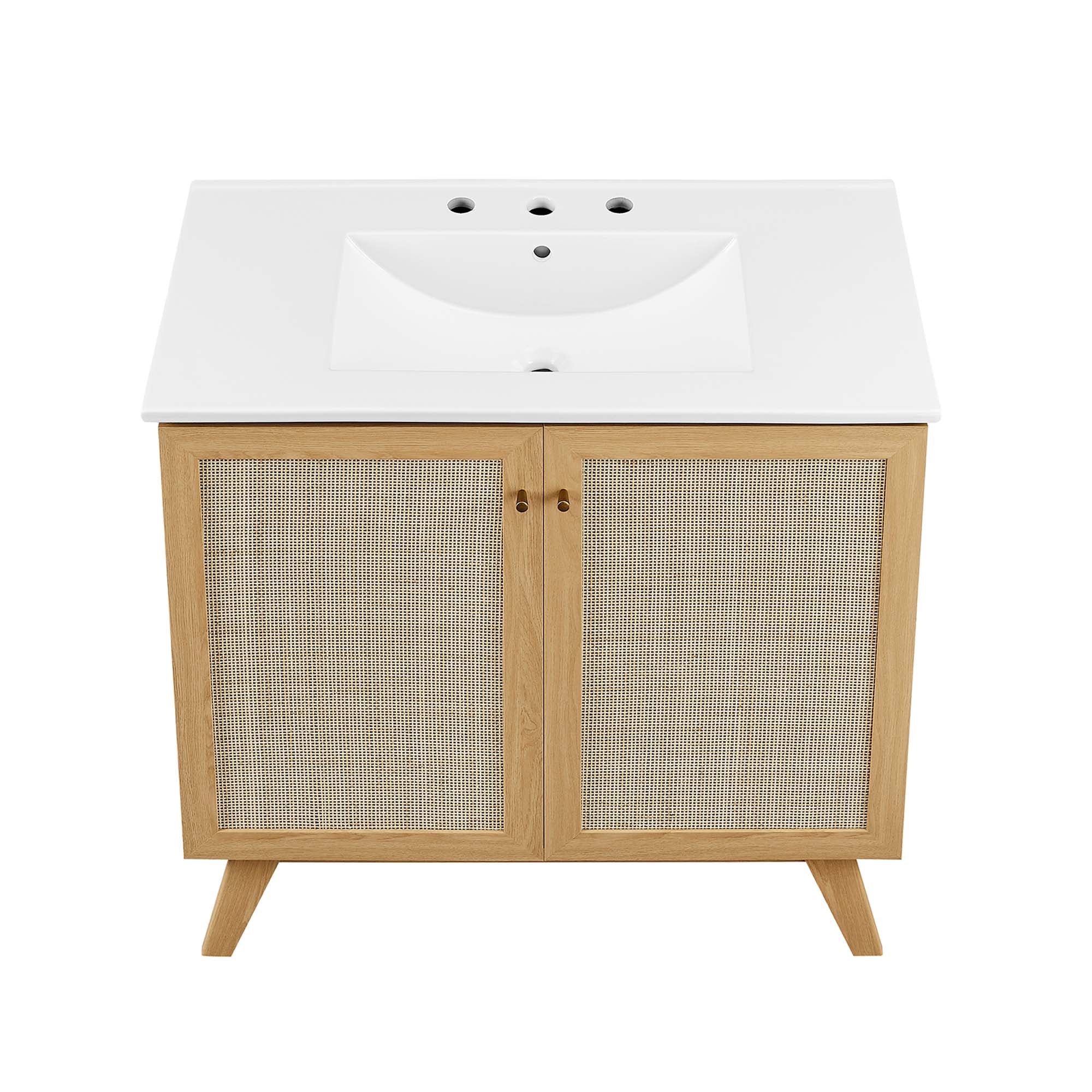 Soma 36" Bathroom Vanity - Oak White