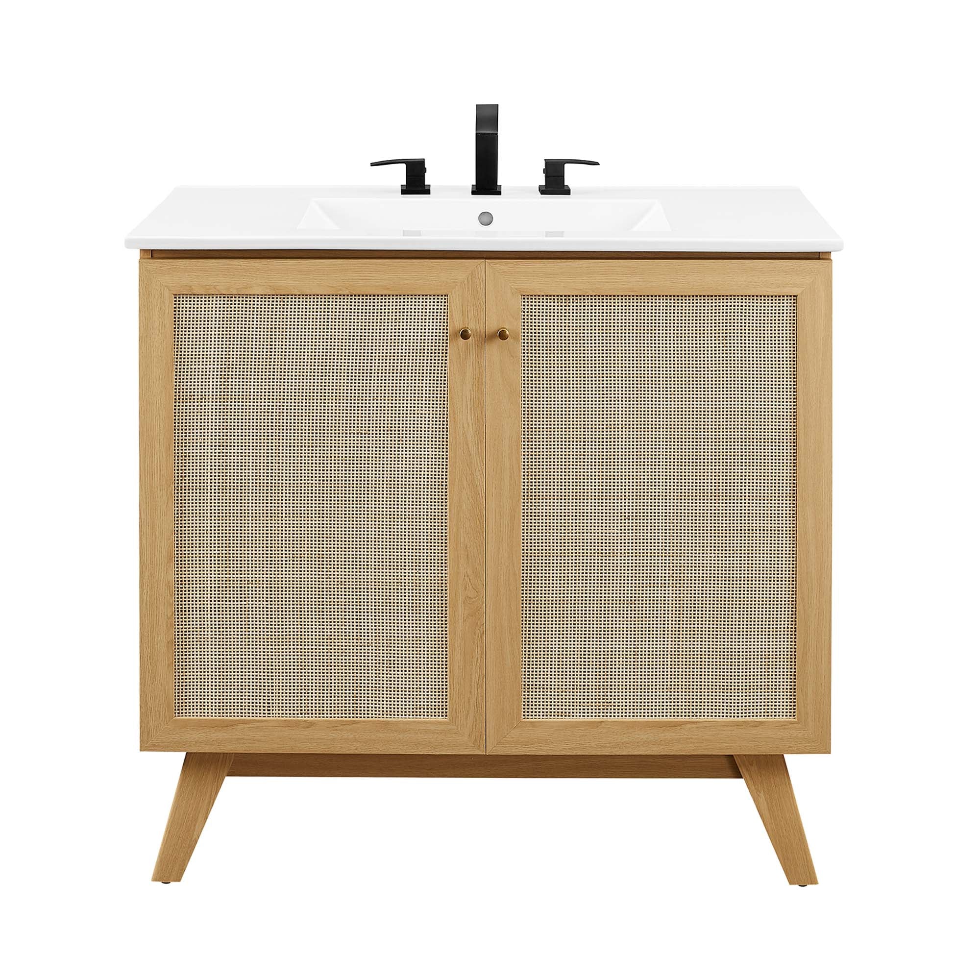 Soma 36" Bathroom Vanity - Oak White