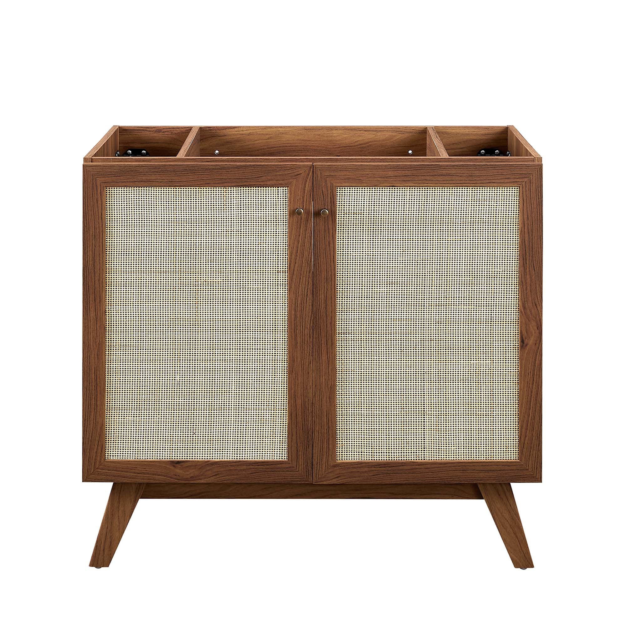 Soma 36" Bathroom Vanity - Walnut White