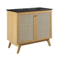 Soma 36" Bathroom Vanity - Oak Black