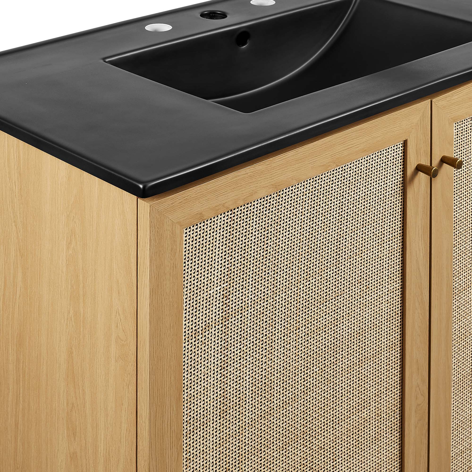 Soma 36" Bathroom Vanity - Oak Black
