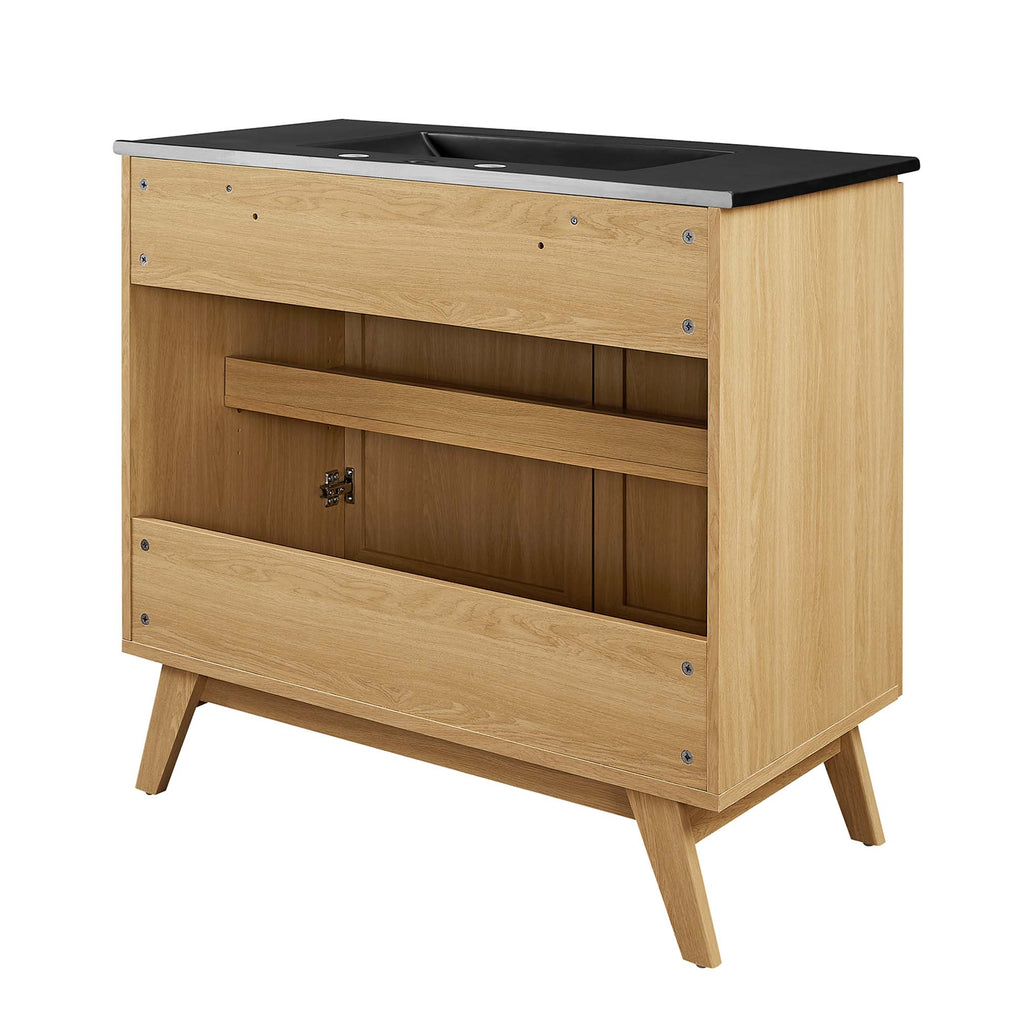 Soma 36" Bathroom Vanity - Oak Black