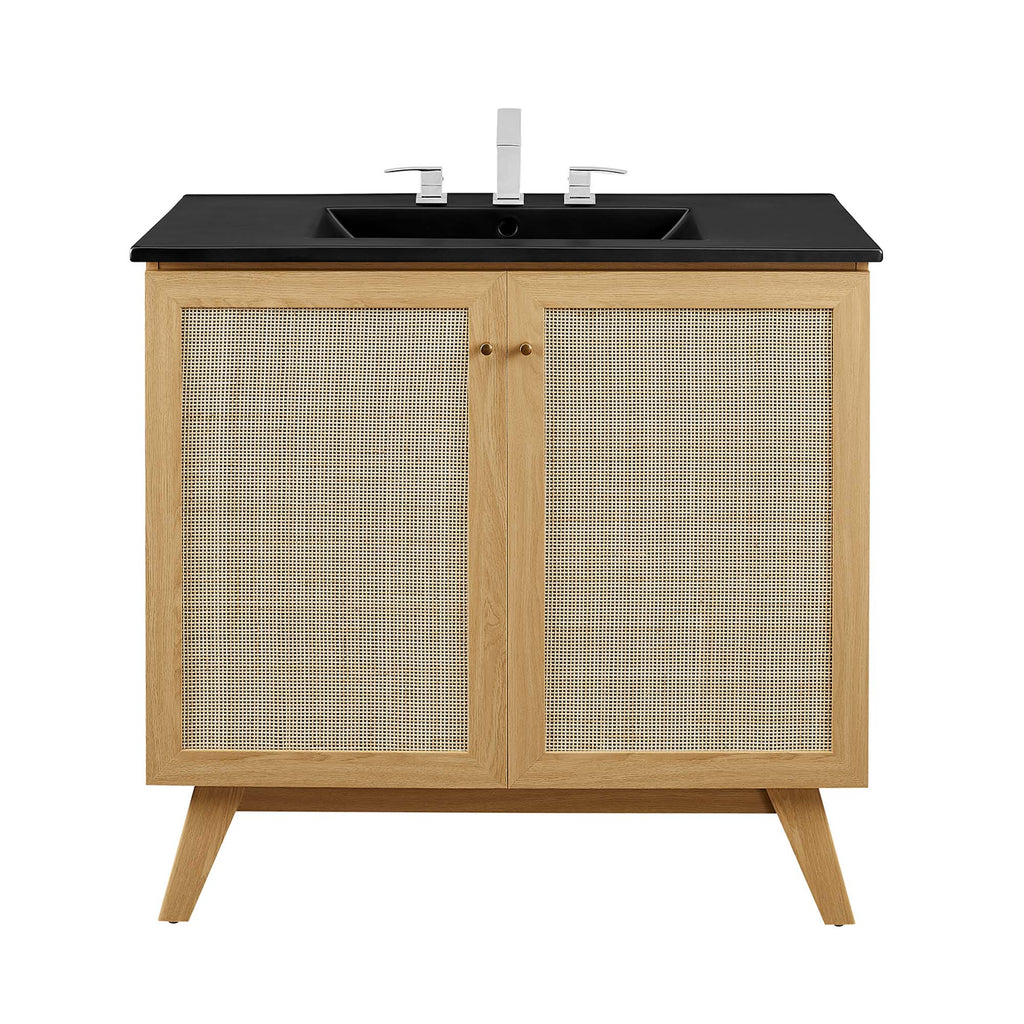 Soma 36" Bathroom Vanity - Oak Black