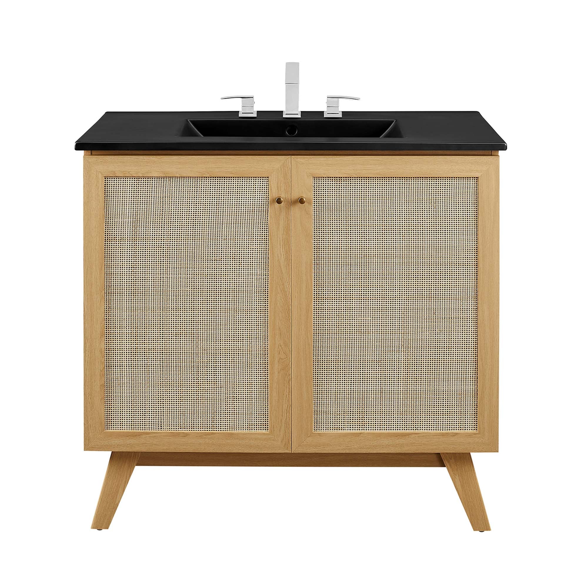 Soma 36" Bathroom Vanity - Oak Black