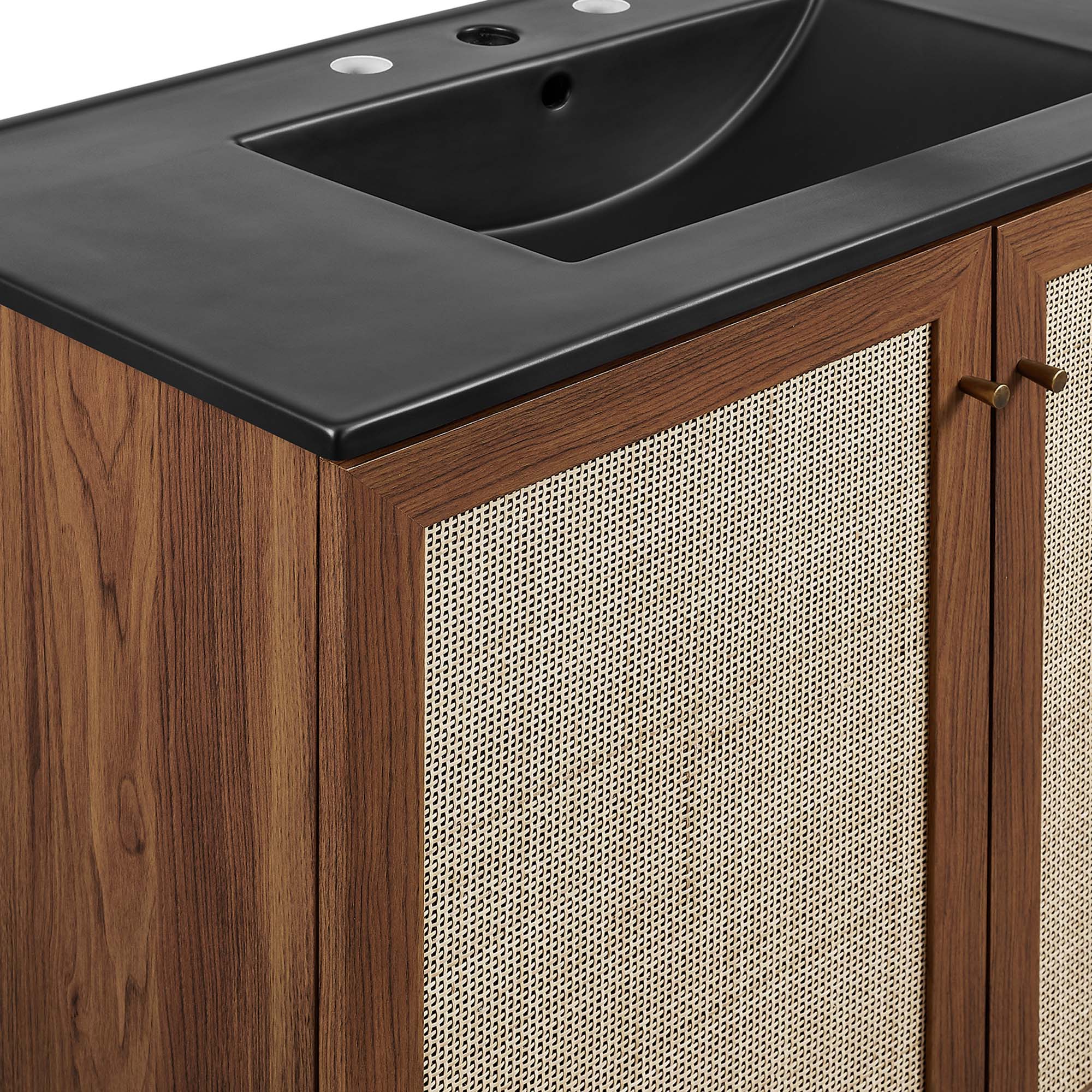 Soma 36" Bathroom Vanity - Walnut Black