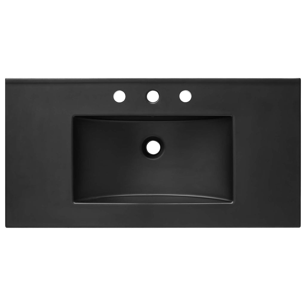 Soma 36" Bathroom Vanity - Walnut Black