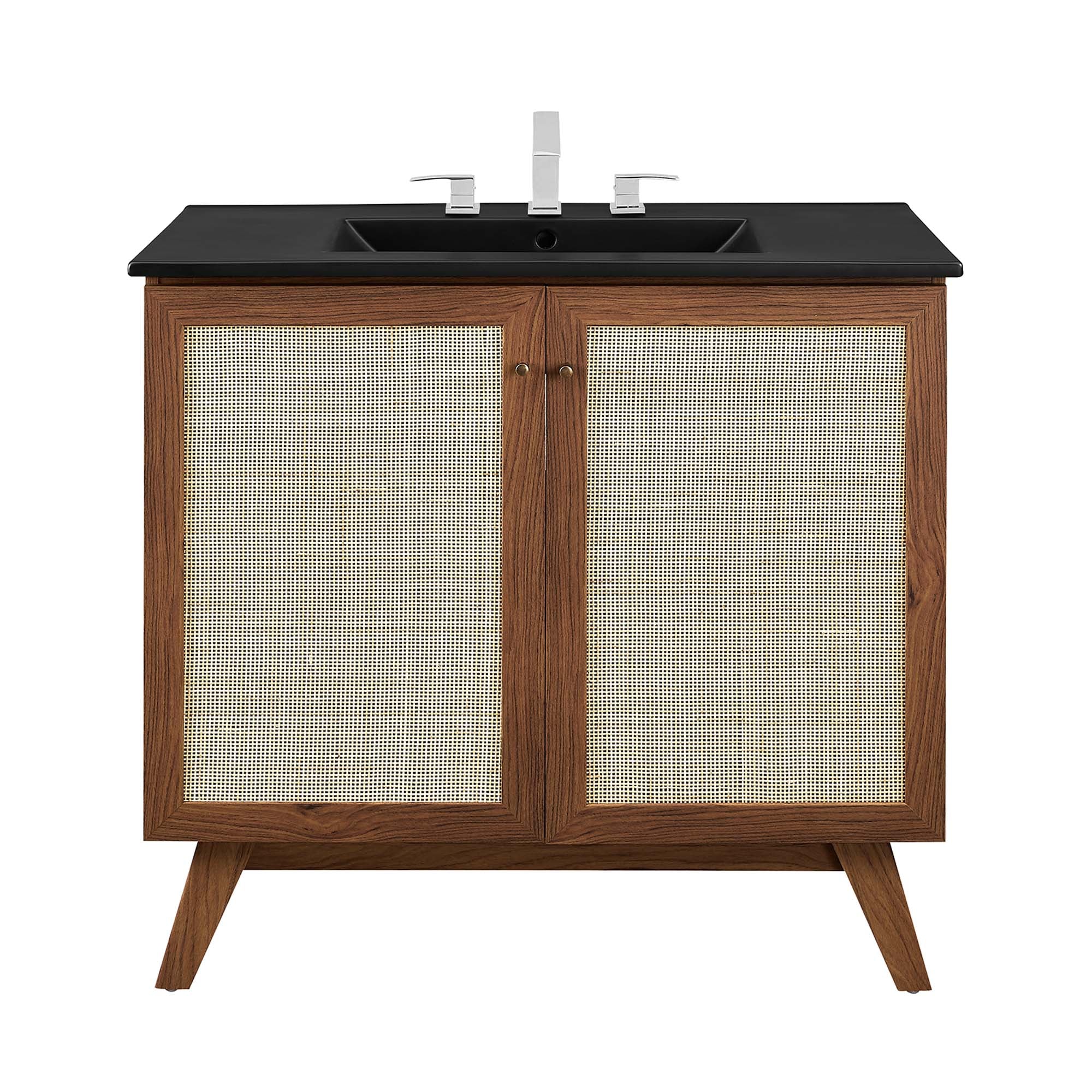 Soma 36" Bathroom Vanity - Walnut Black