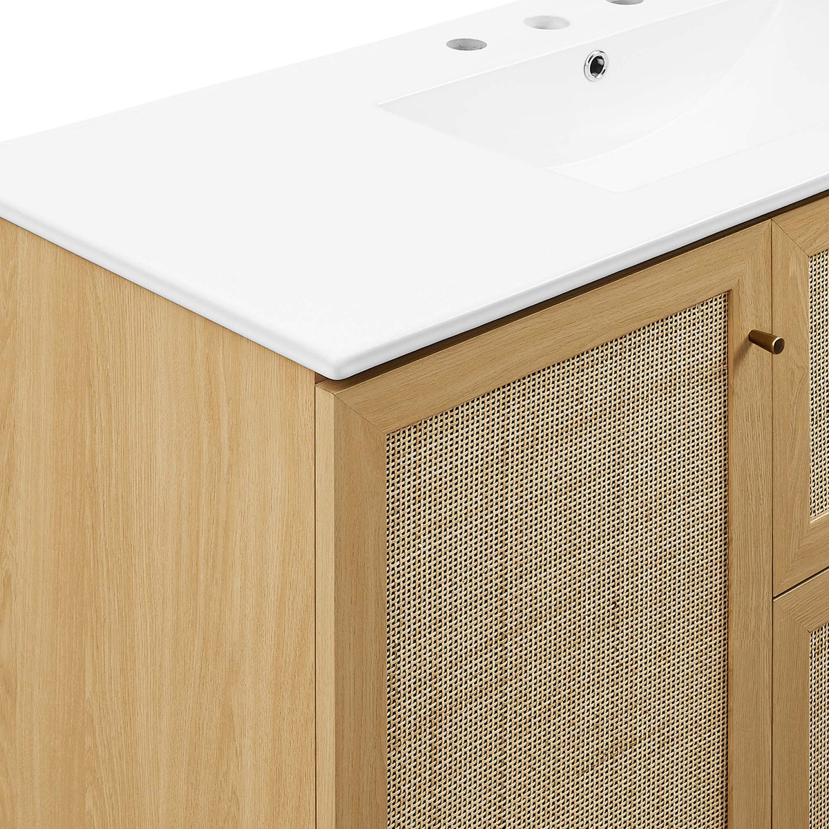 Soma 48" Single Sink Bathroom Vanity - Oak White