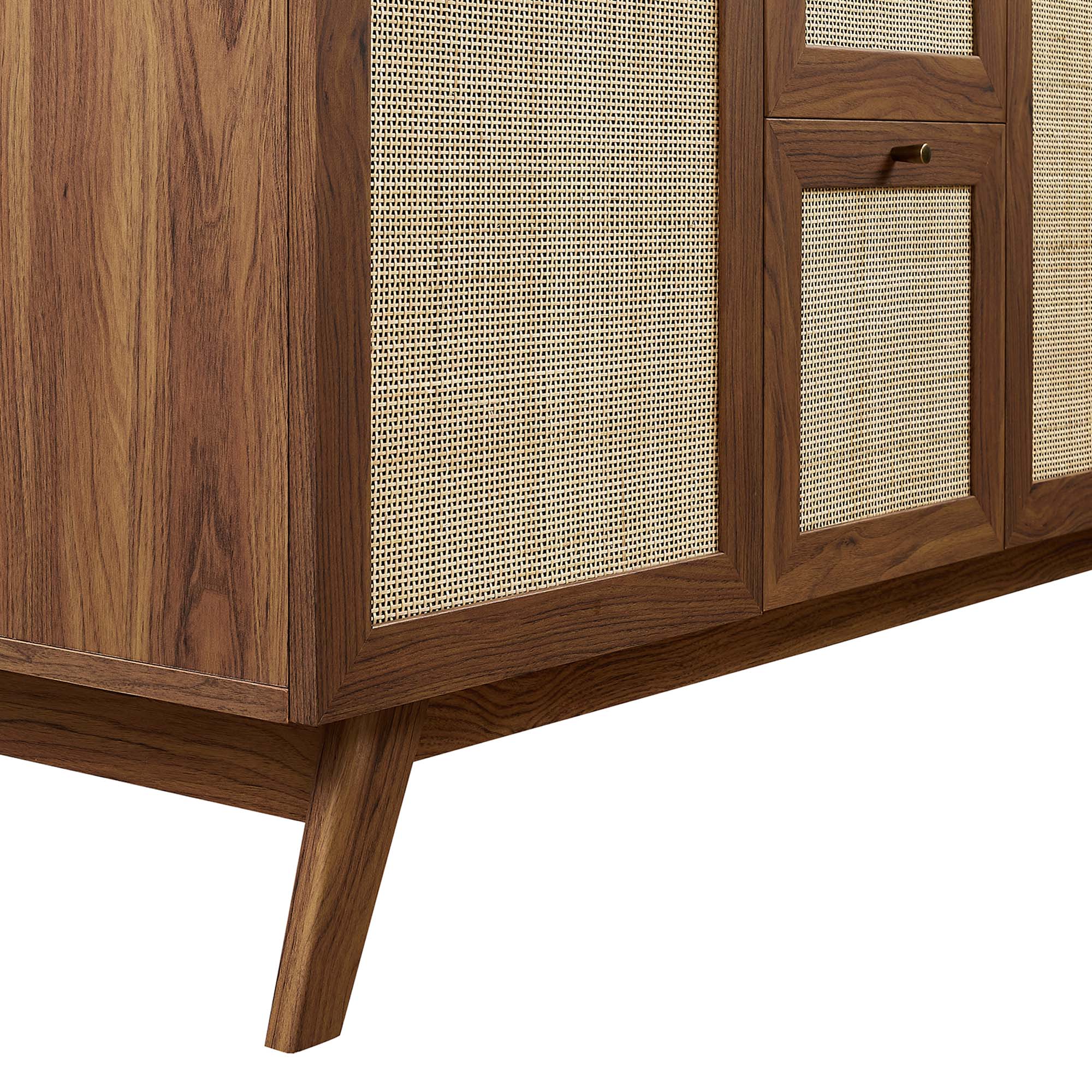 Soma 48" Single Sink Bathroom Vanity - Walnut White