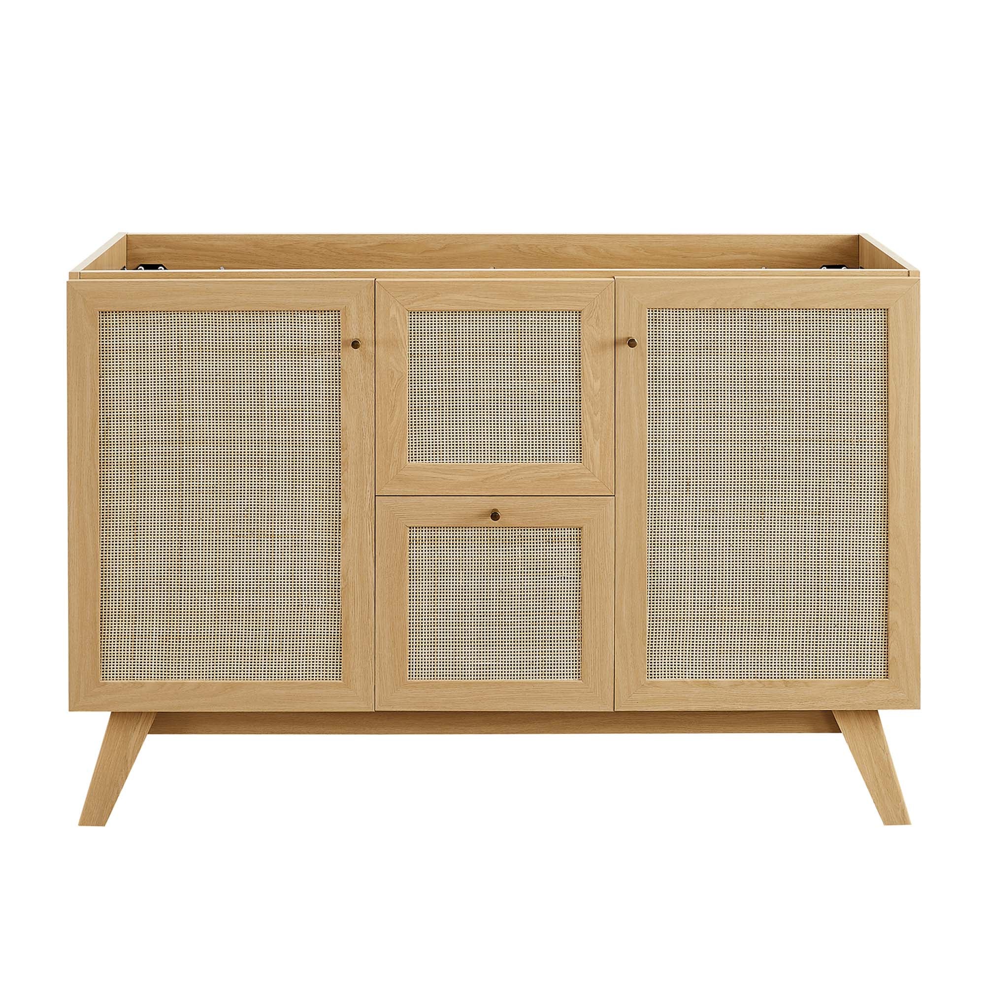 Soma 48" Single Sink Bathroom Vanity - Oak Black