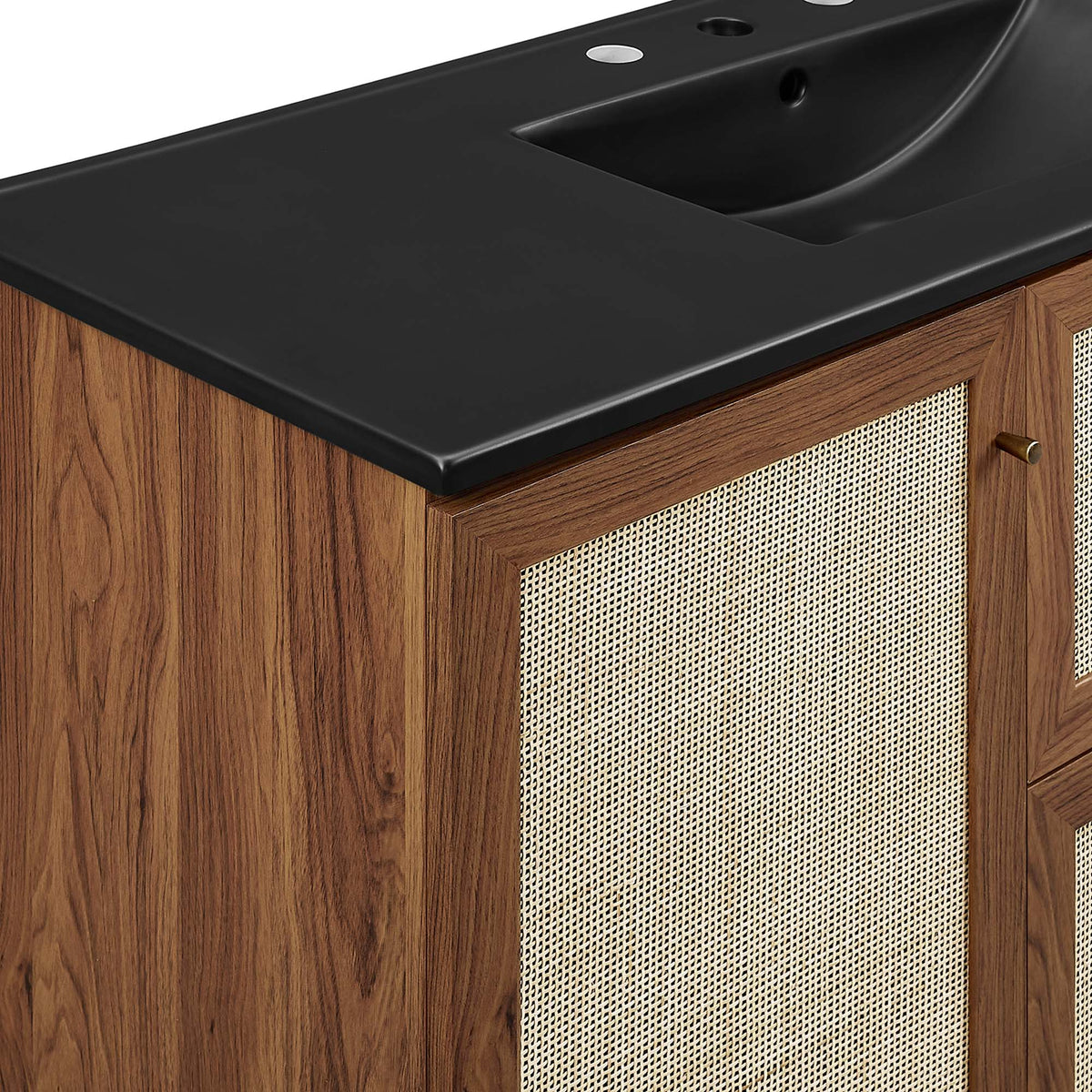 Soma 48" Single Sink Bathroom Vanity - Walnut Black