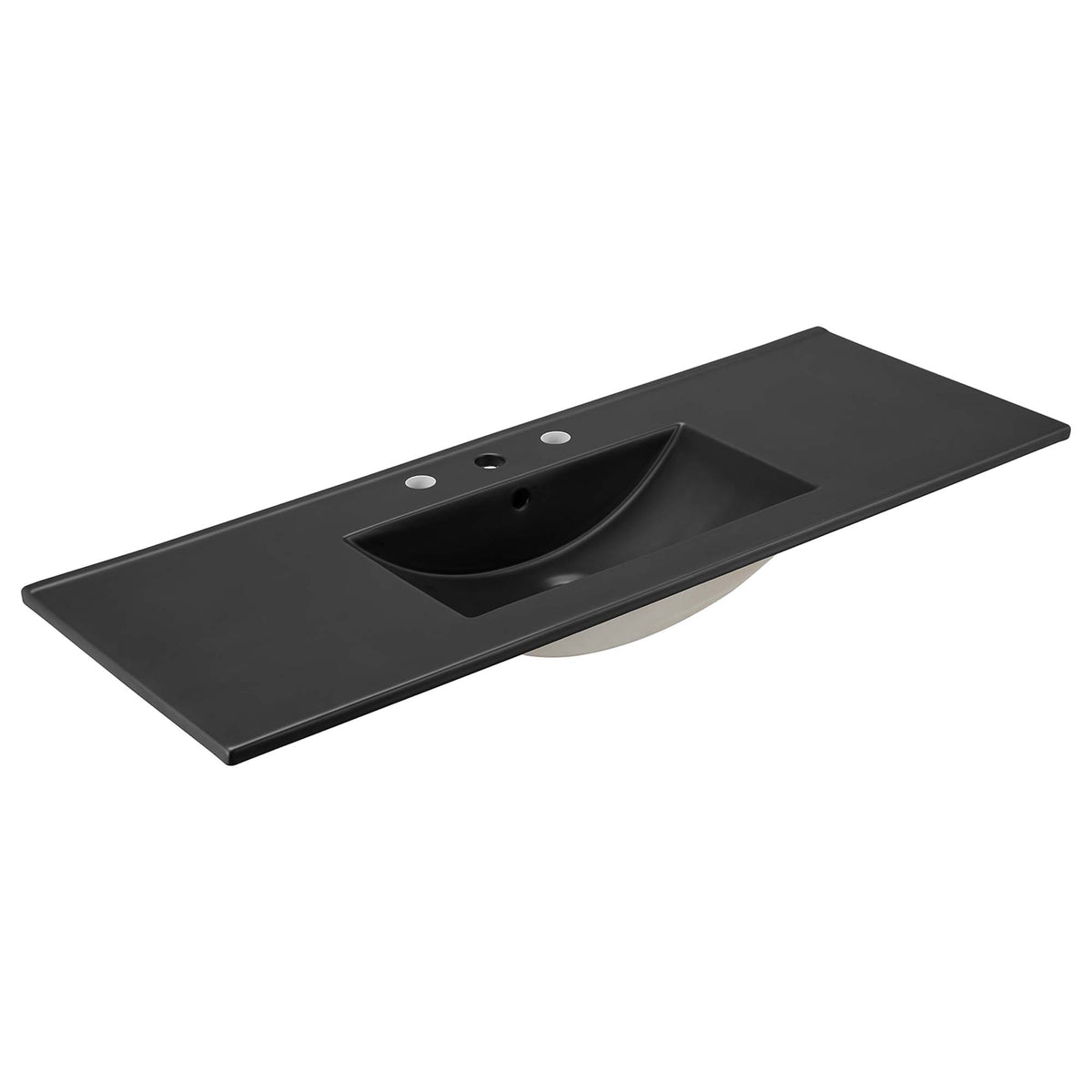 Soma 48" Single Sink Bathroom Vanity - Walnut Black