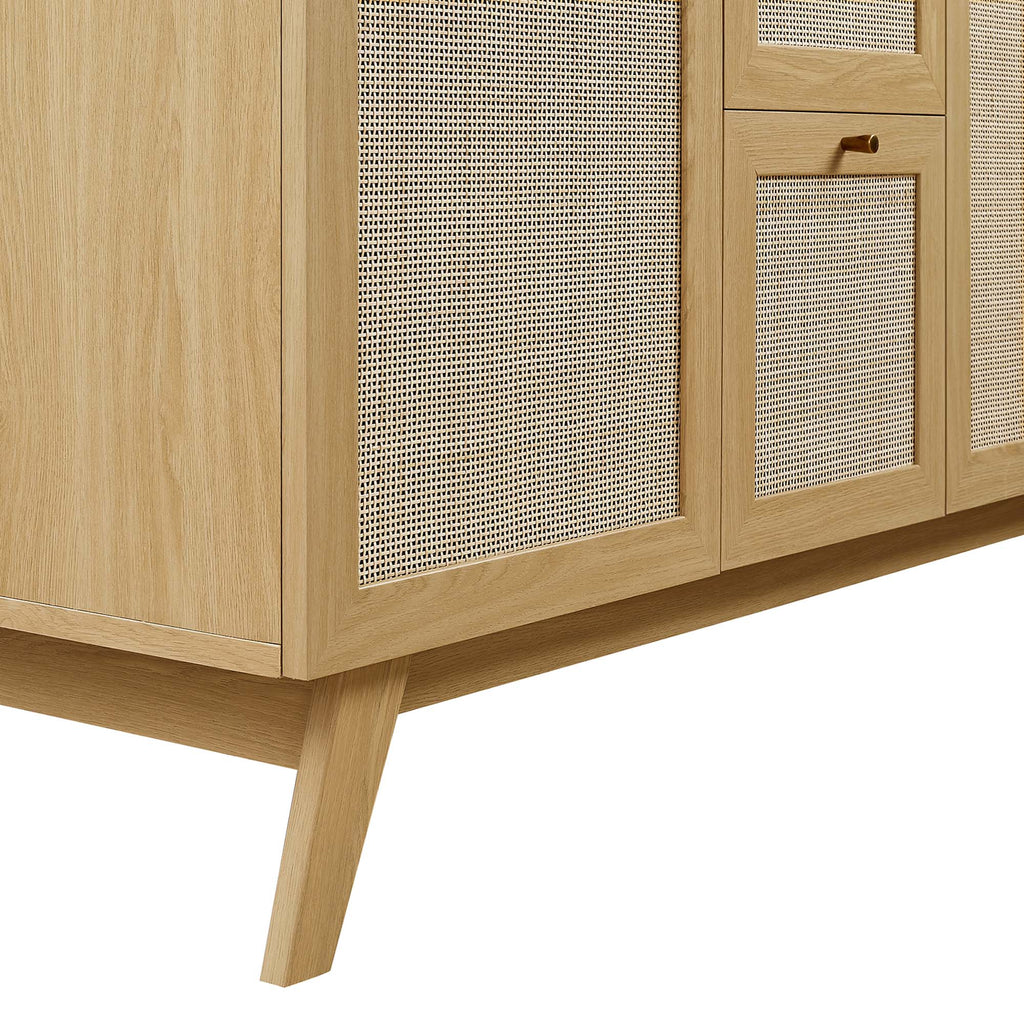 Soma 48" Double Sink Bathroom Vanity - Oak White