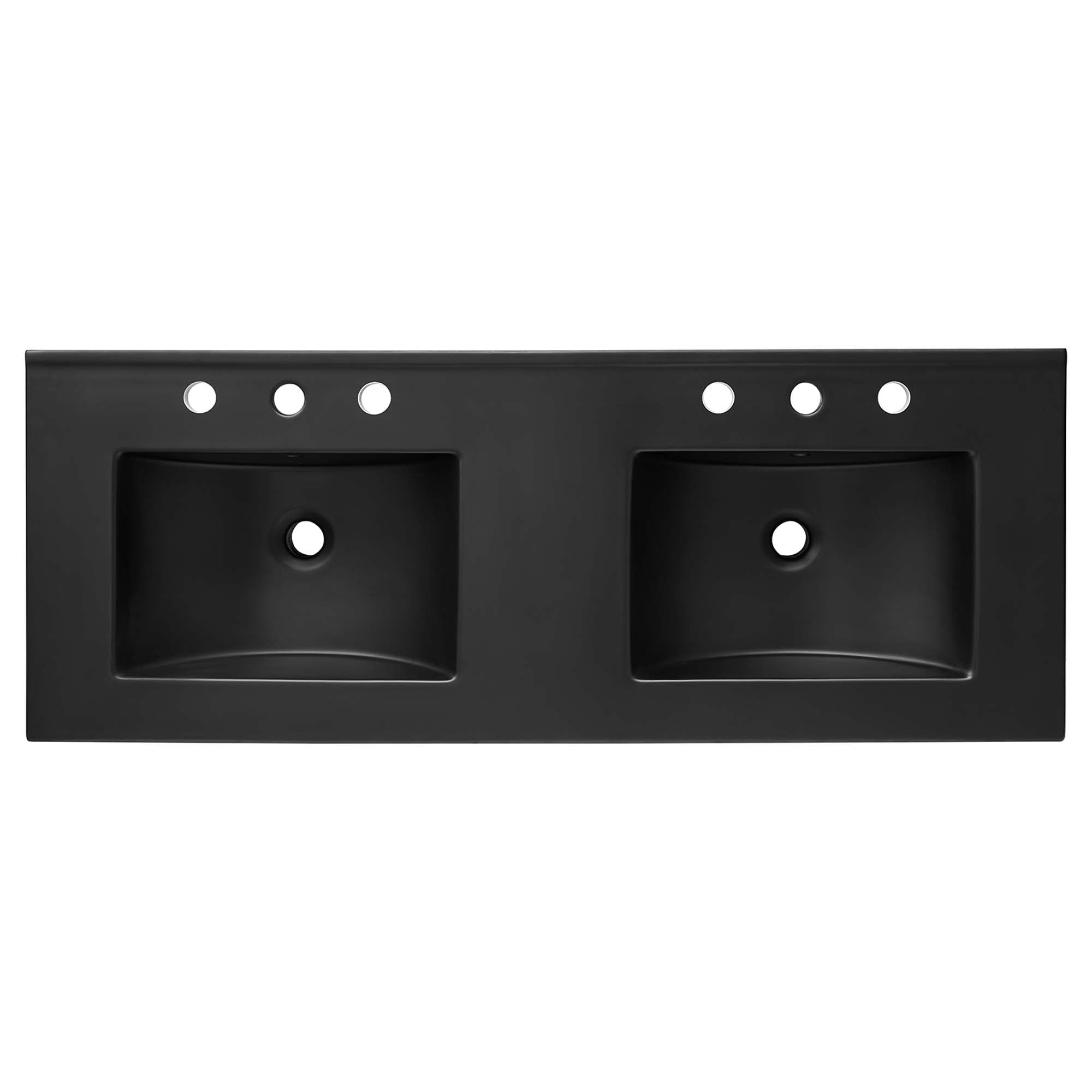 Soma 48" Double Sink Bathroom Vanity - Oak Black