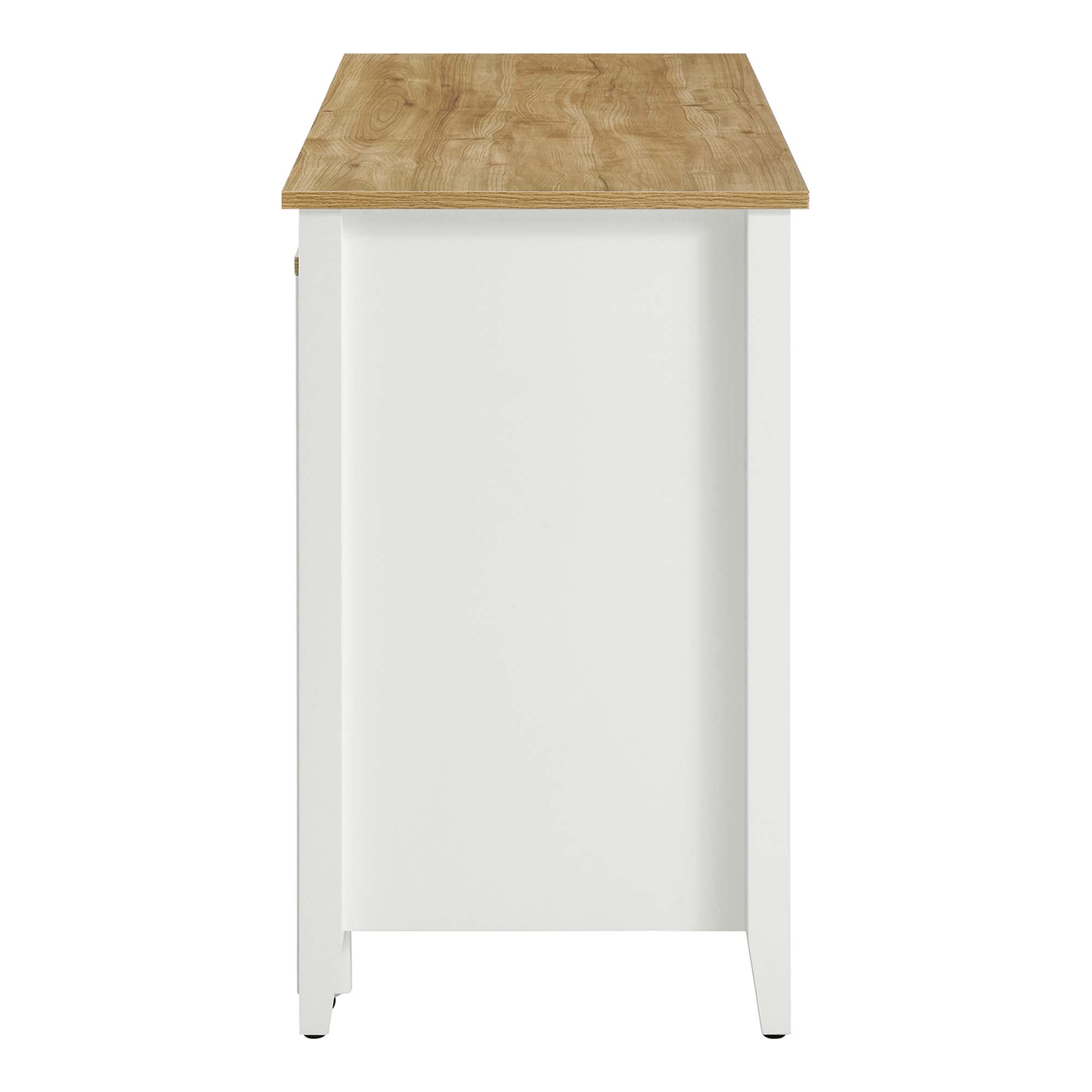 Garland Kitchen Island - Oak White