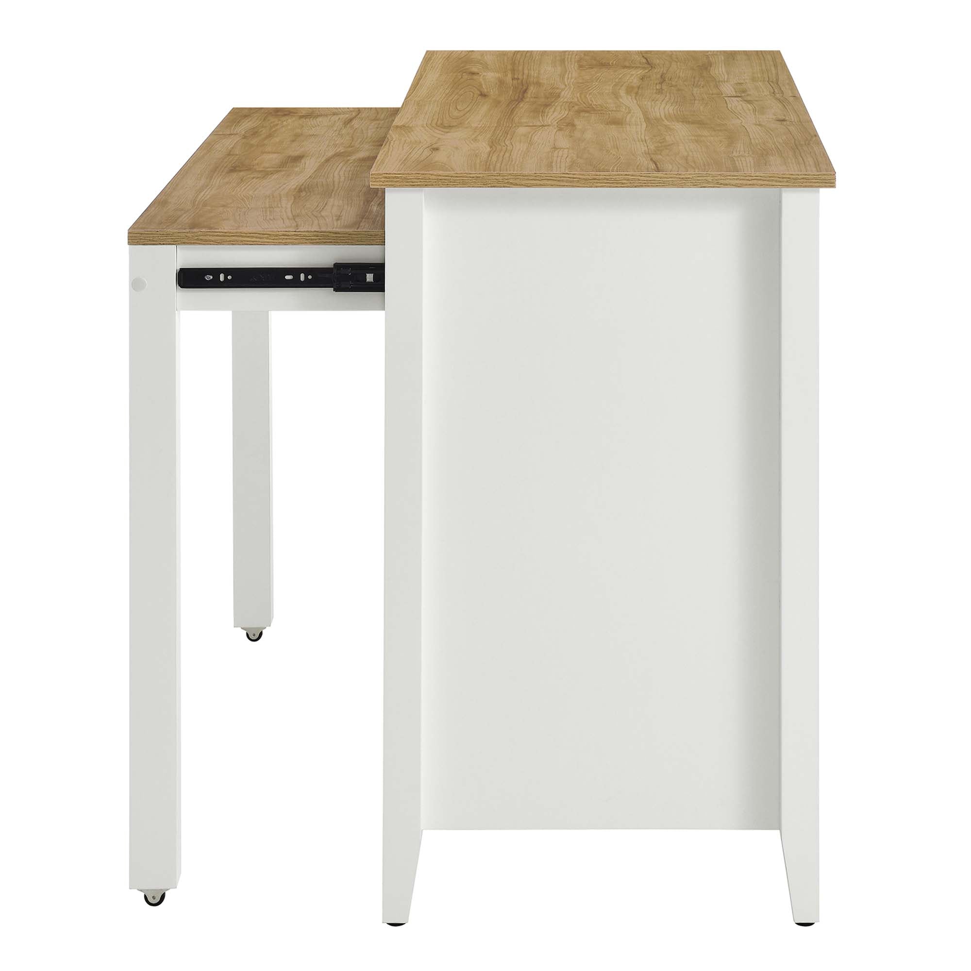 Garland Kitchen Island - Oak White