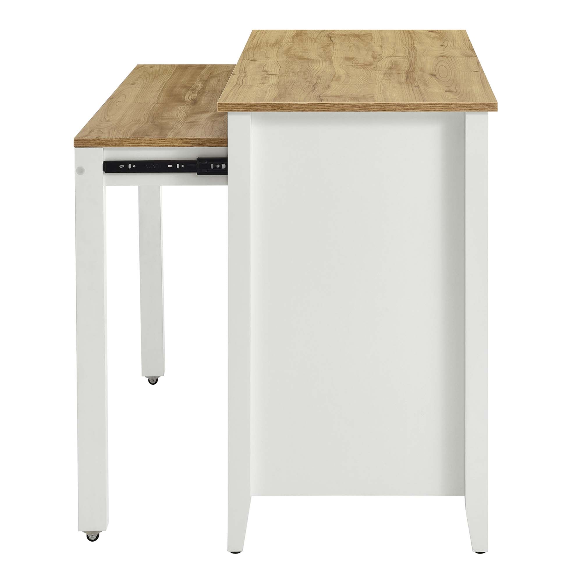 Farmstead Kitchen Island - Oak White