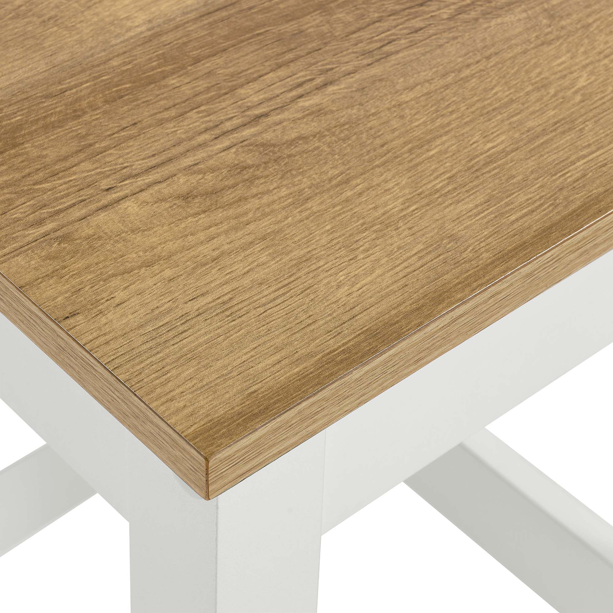 Sunbrook Kitchen Stool - Oak White