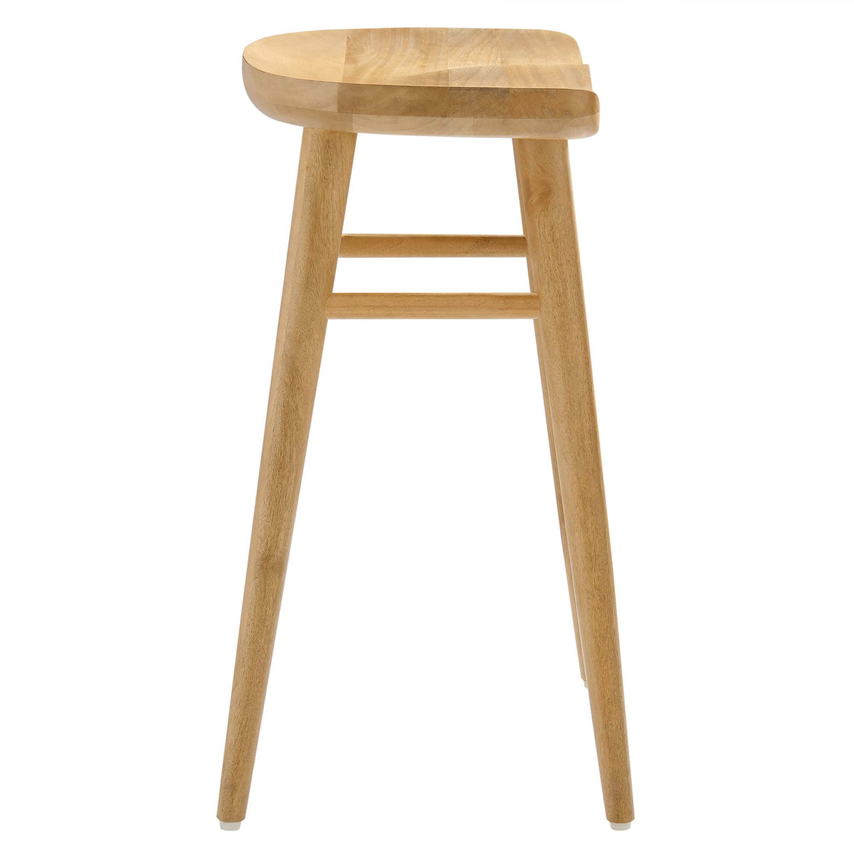 Saville Backless Wood Counter Stools Set of 2 - Oak