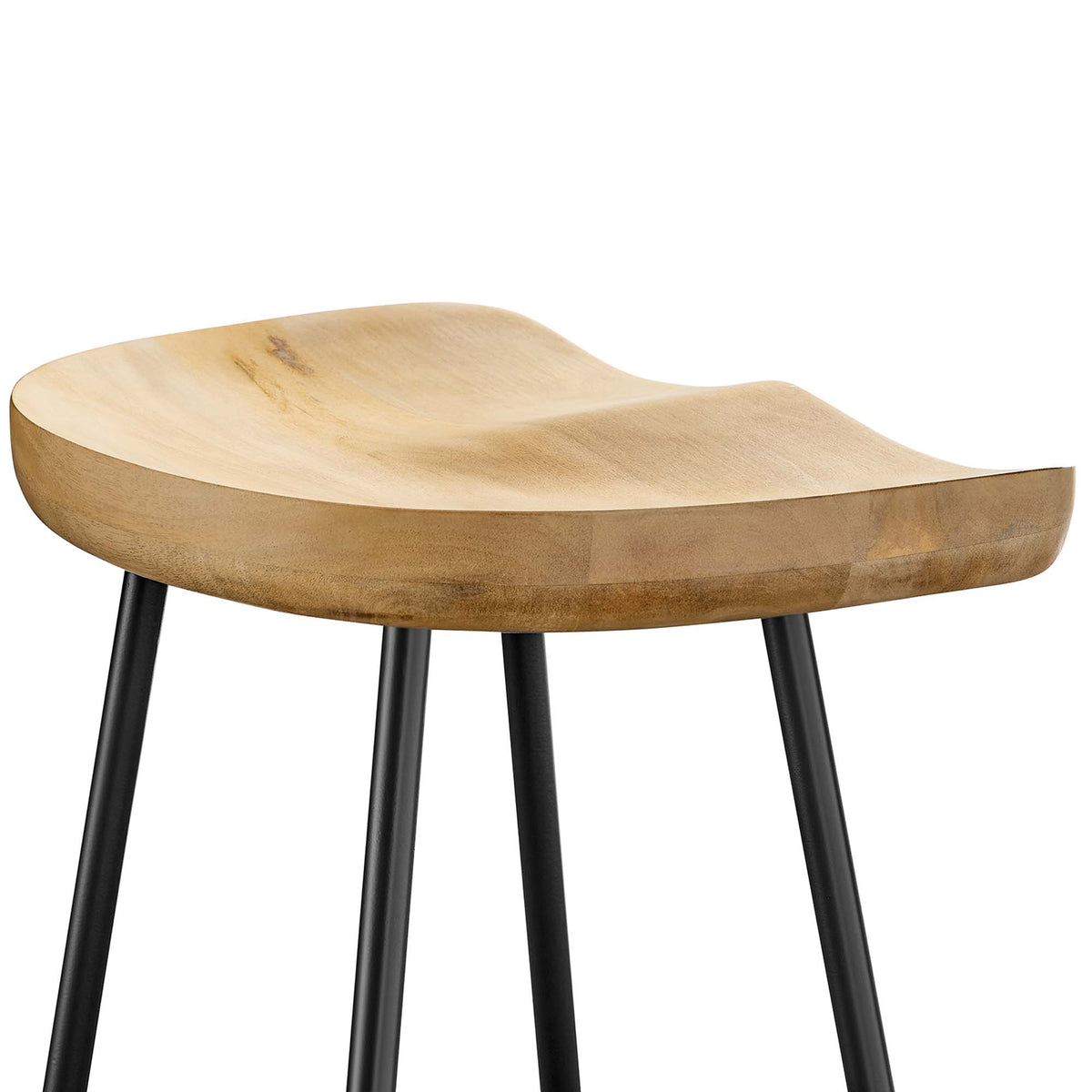 Concord Backless Wood Counter Stools Set of 2 - Oak