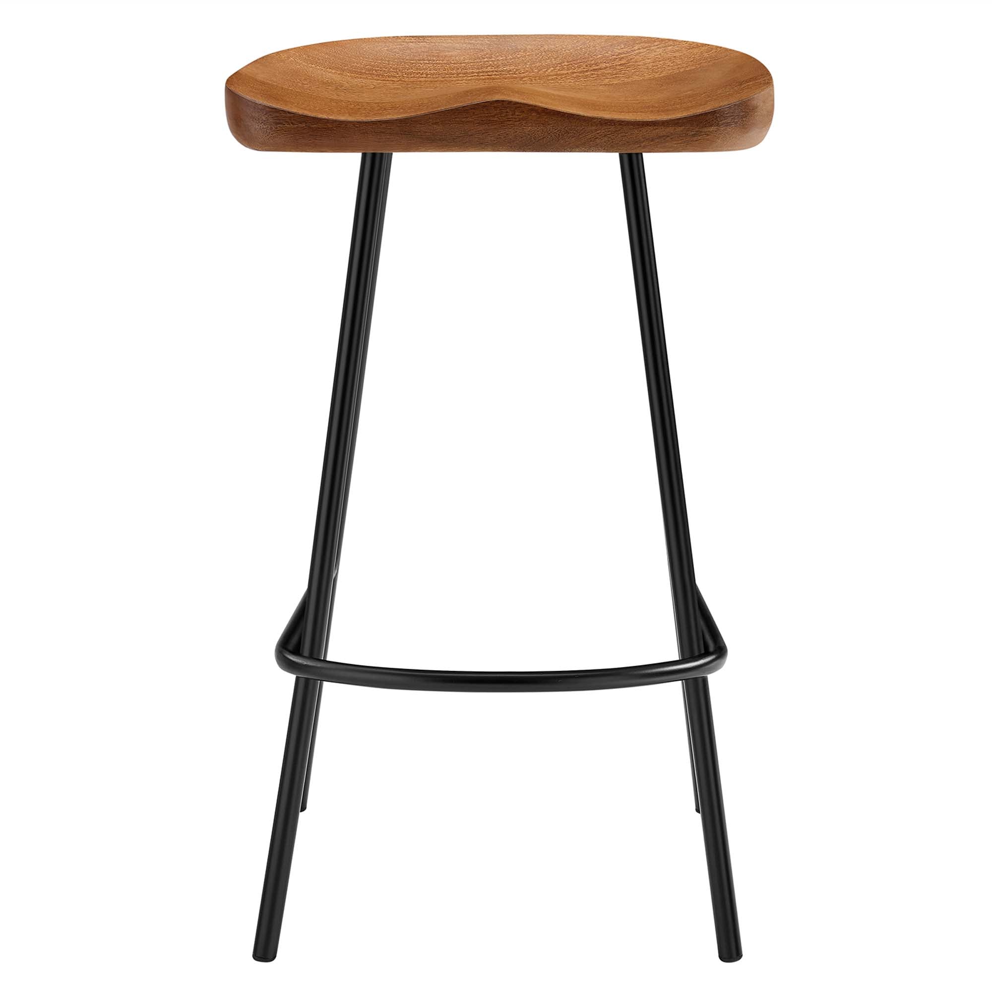 Concord Backless Wood Counter Stools Set of 2 - Walnut