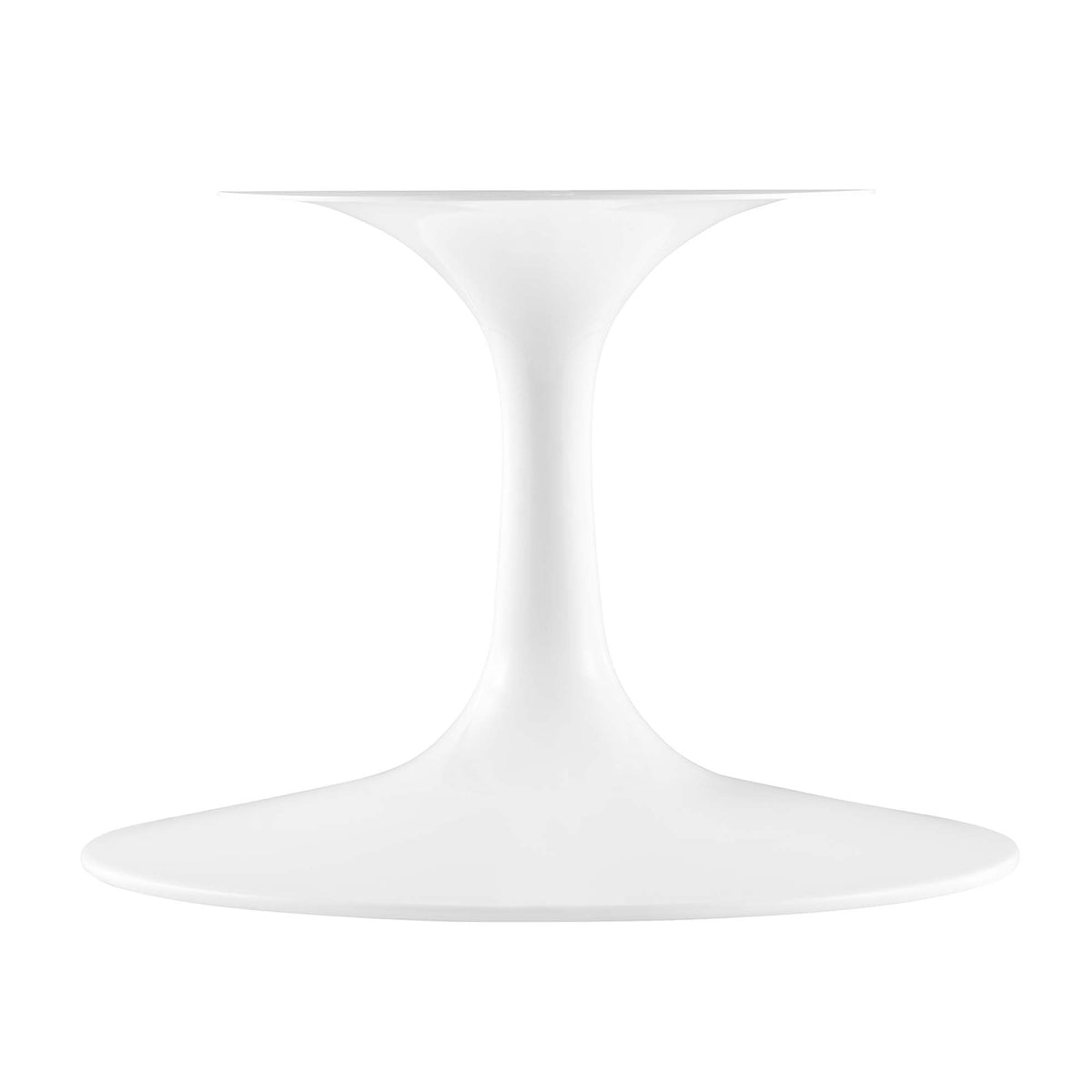 Lippa 36" Round Faux Travertine Coffee Table - White Travertine