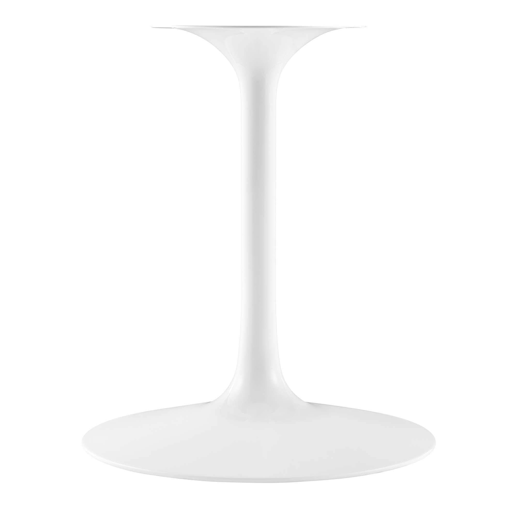 Lippa 60" Oval Faux Travertine Dining Table - White Traventine