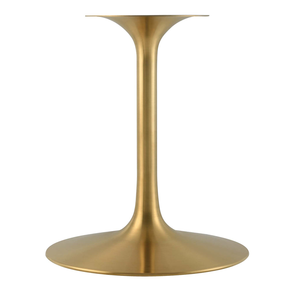 Lippa 60" Oval Faux Travertine Dining Table - Gold Travertine